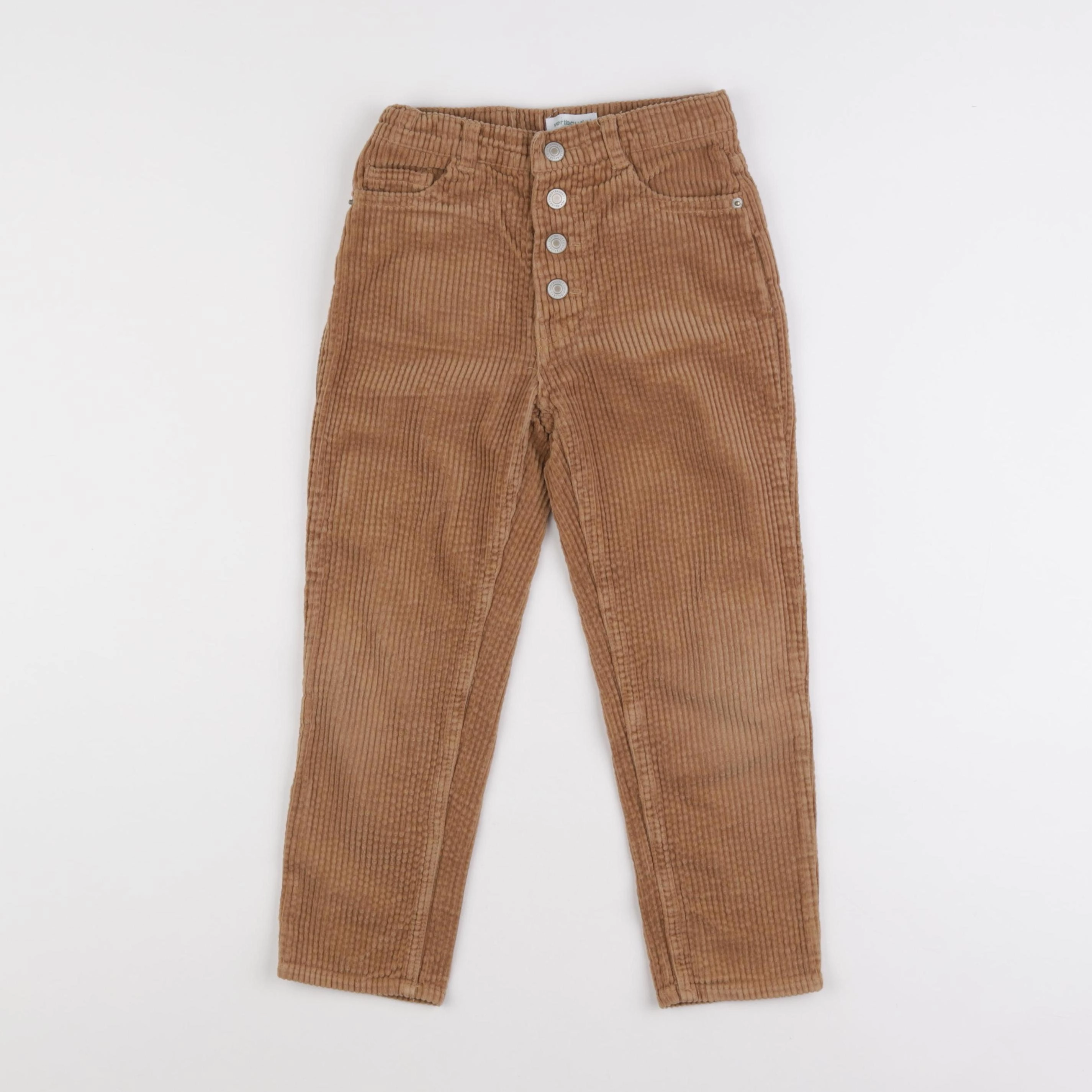 Vertbaudet - pantalon marron - 6 ans