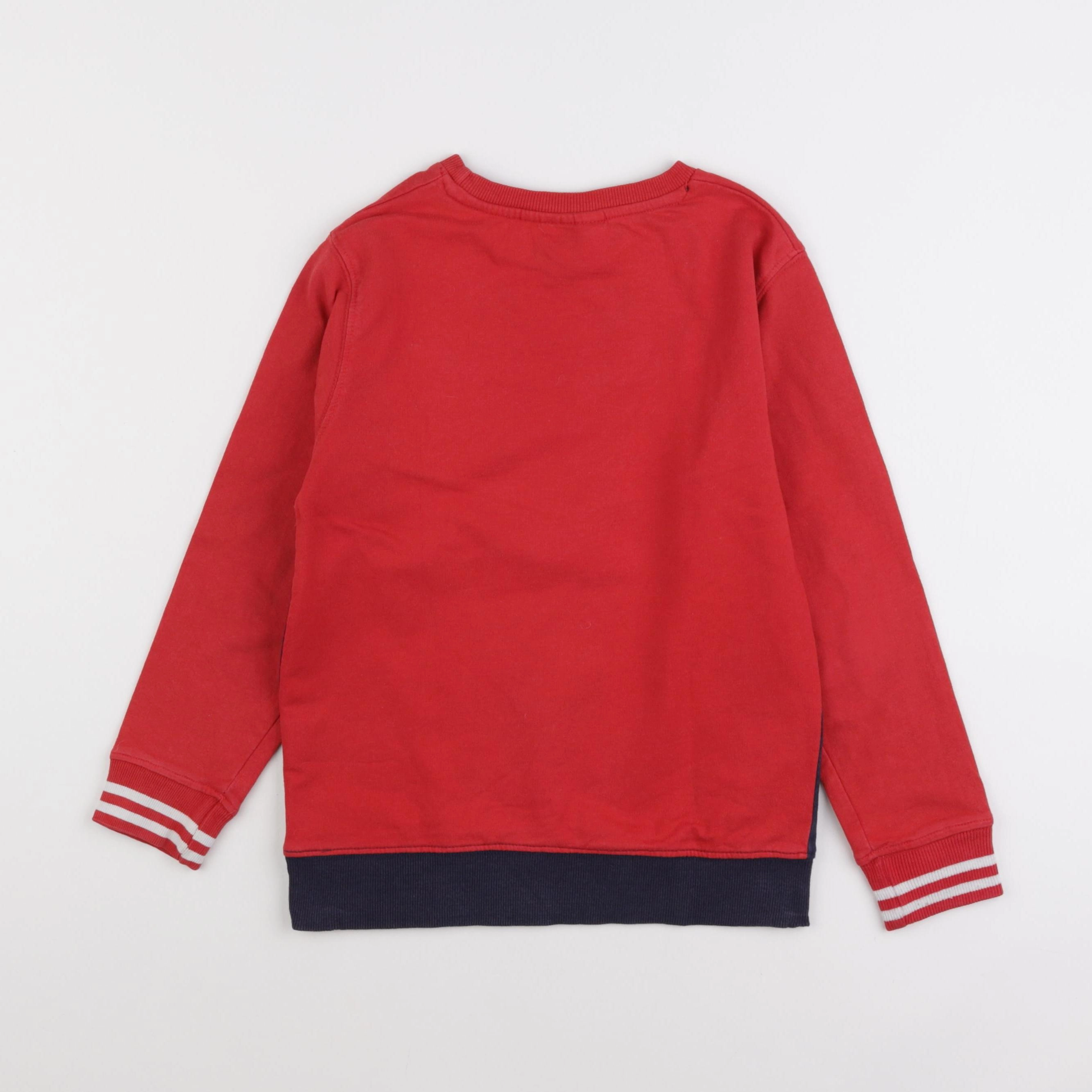 Vertbaudet - sweat multicolore - 8 ans