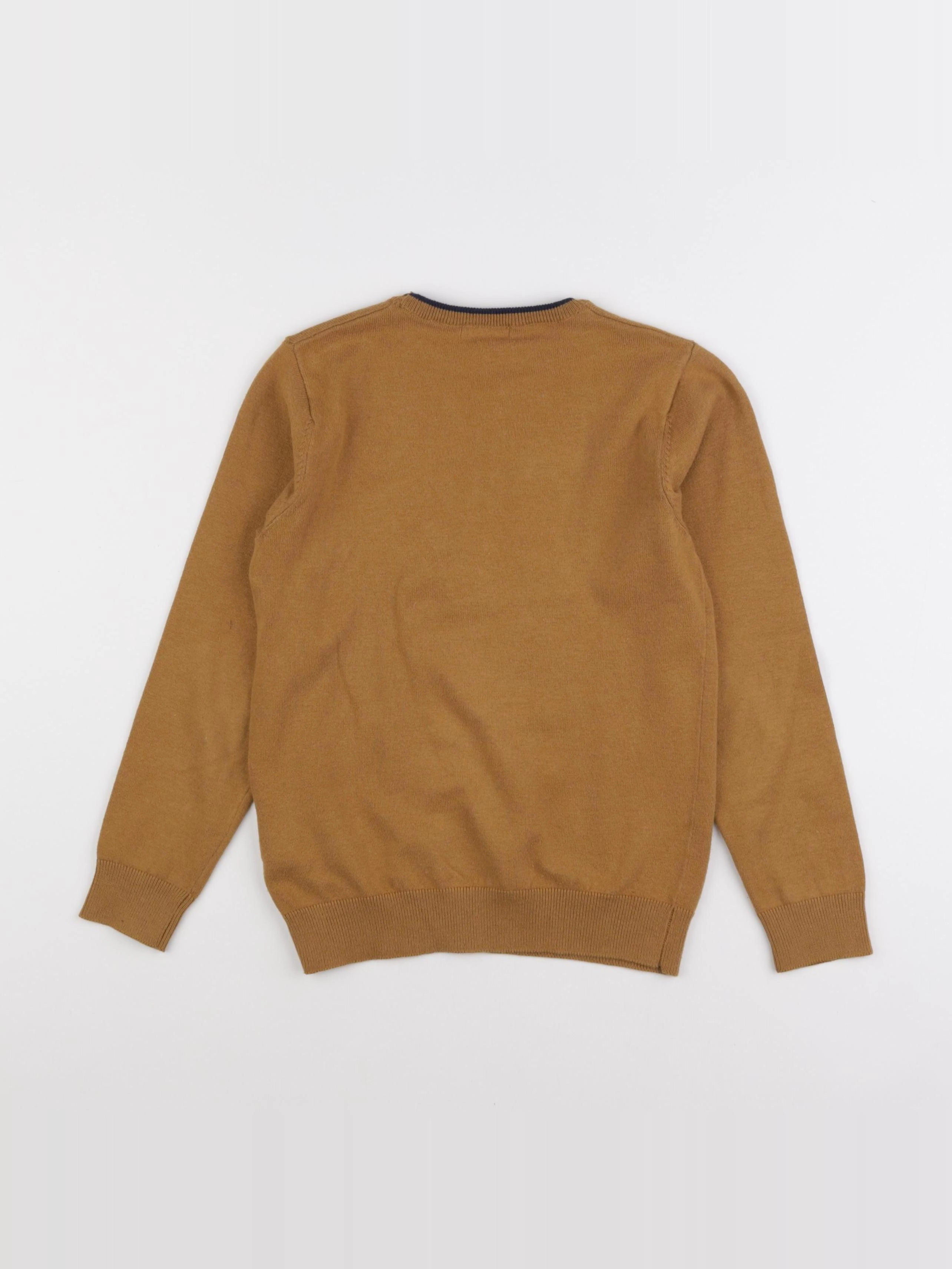 Vertbaudet - pull marron - 8 ans