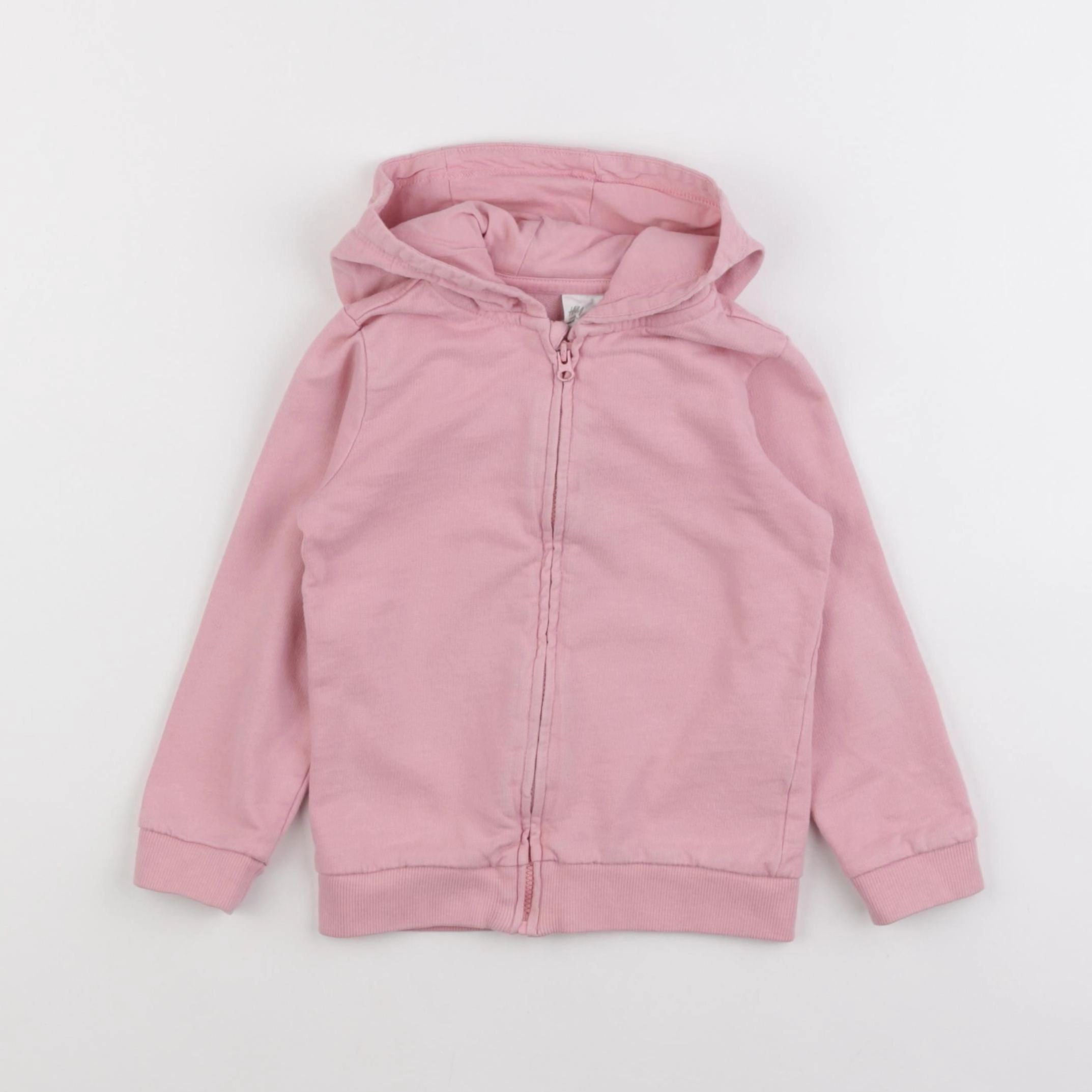 H&M - sweat rose - 18/24 mois