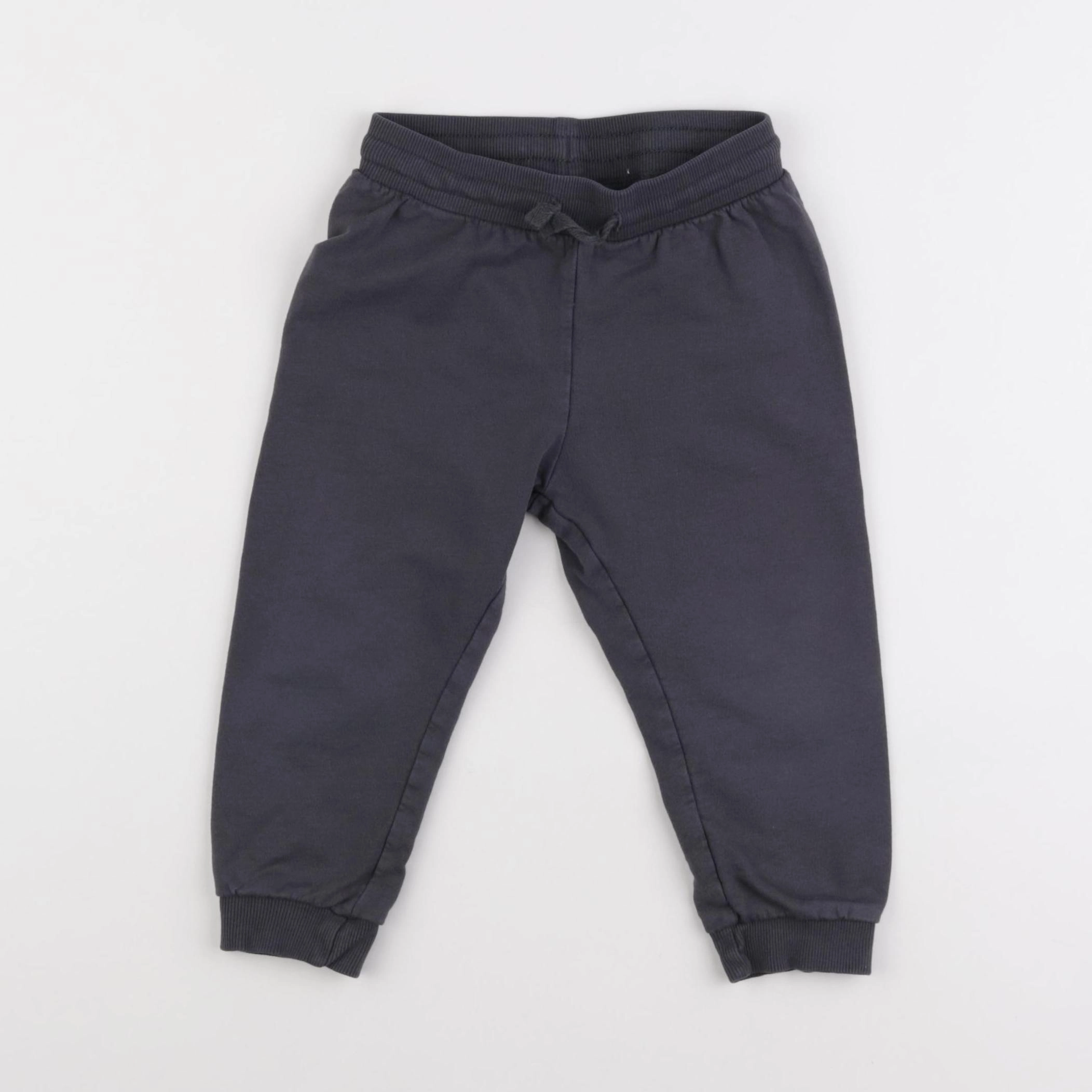 H&M - jogging gris - 18/24 mois