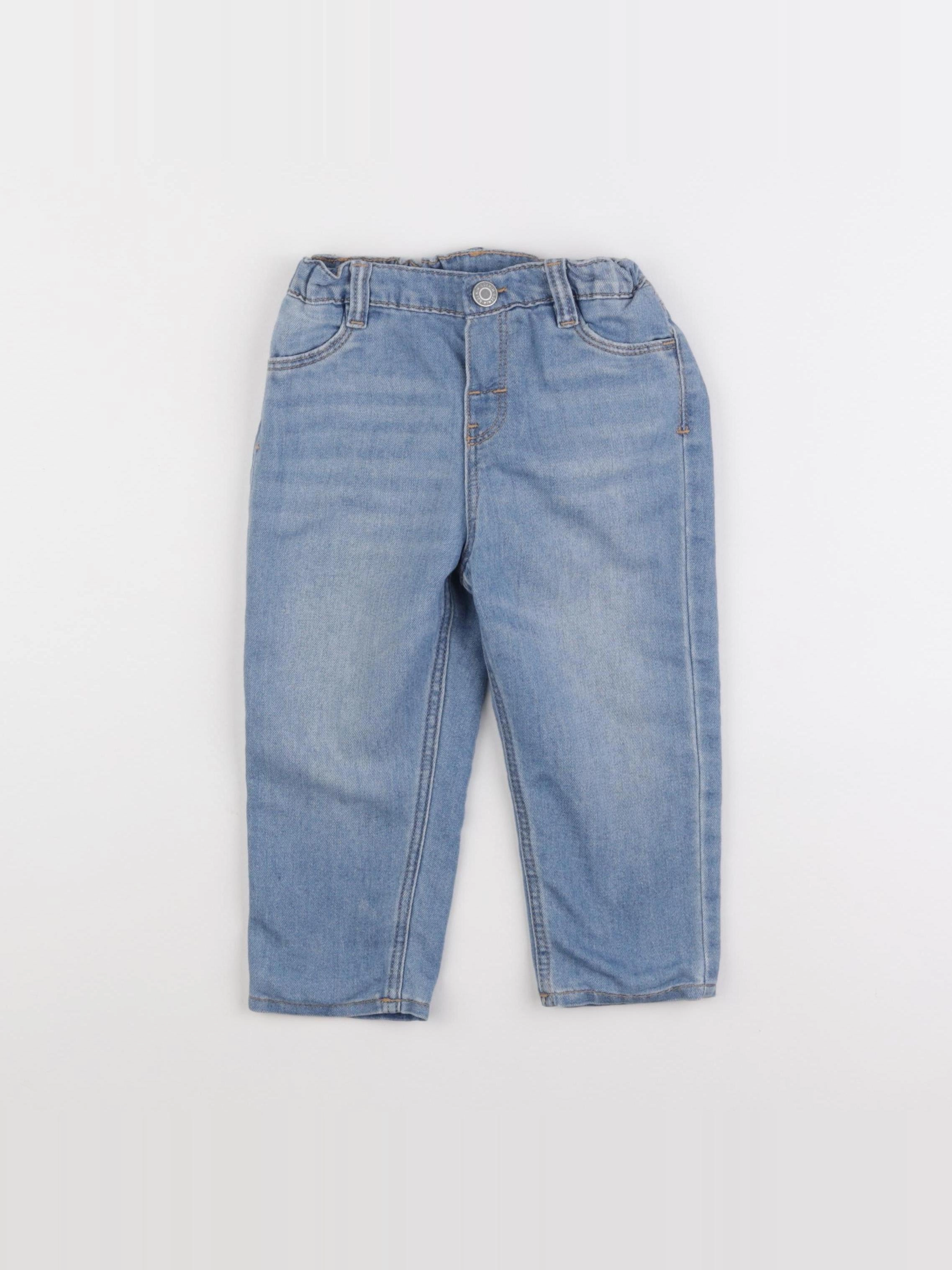 H&M - jegging bleu - 18/24 mois
