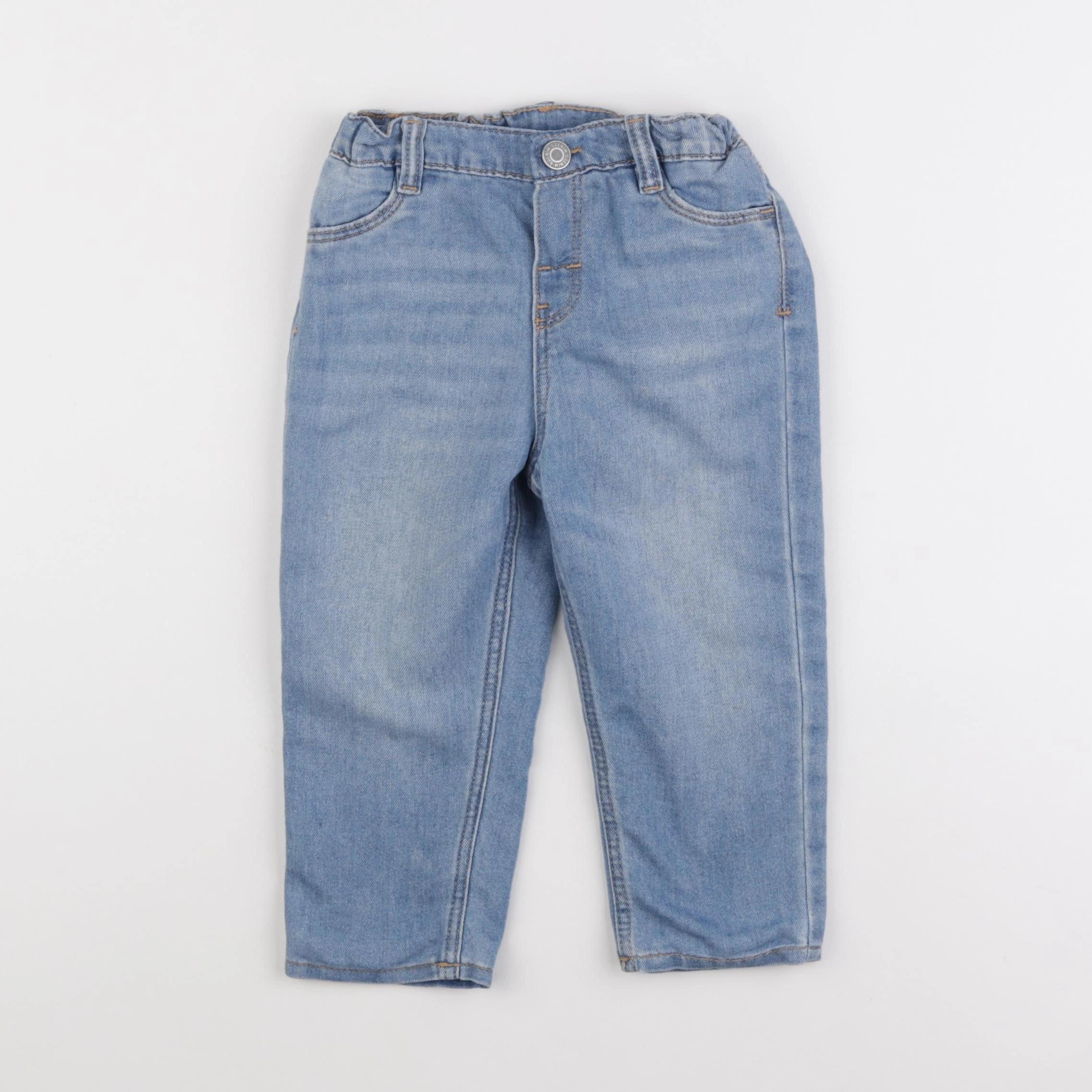 H&M - jegging bleu - 18/24 mois