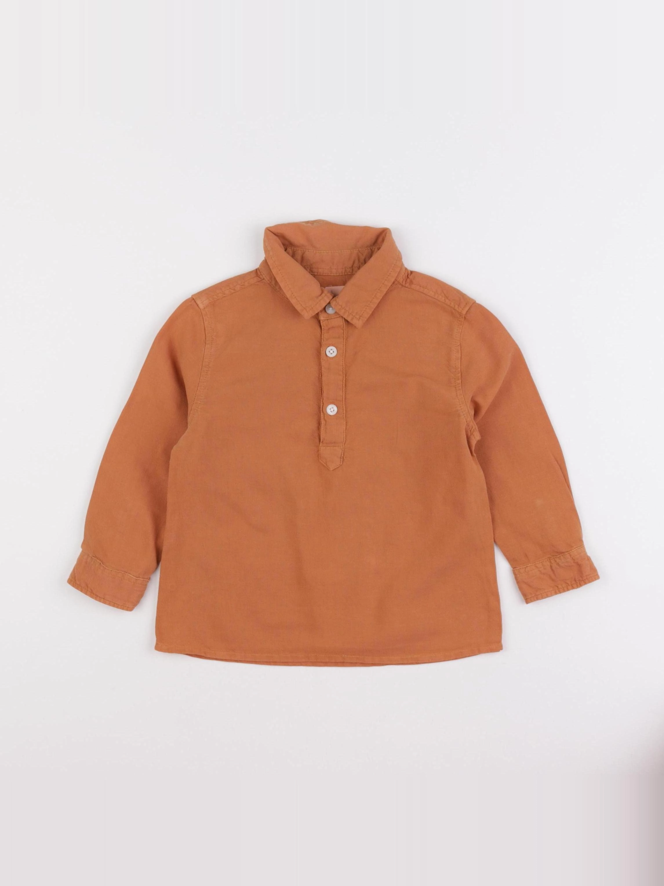 Mango - chemise orange - 18/24 mois