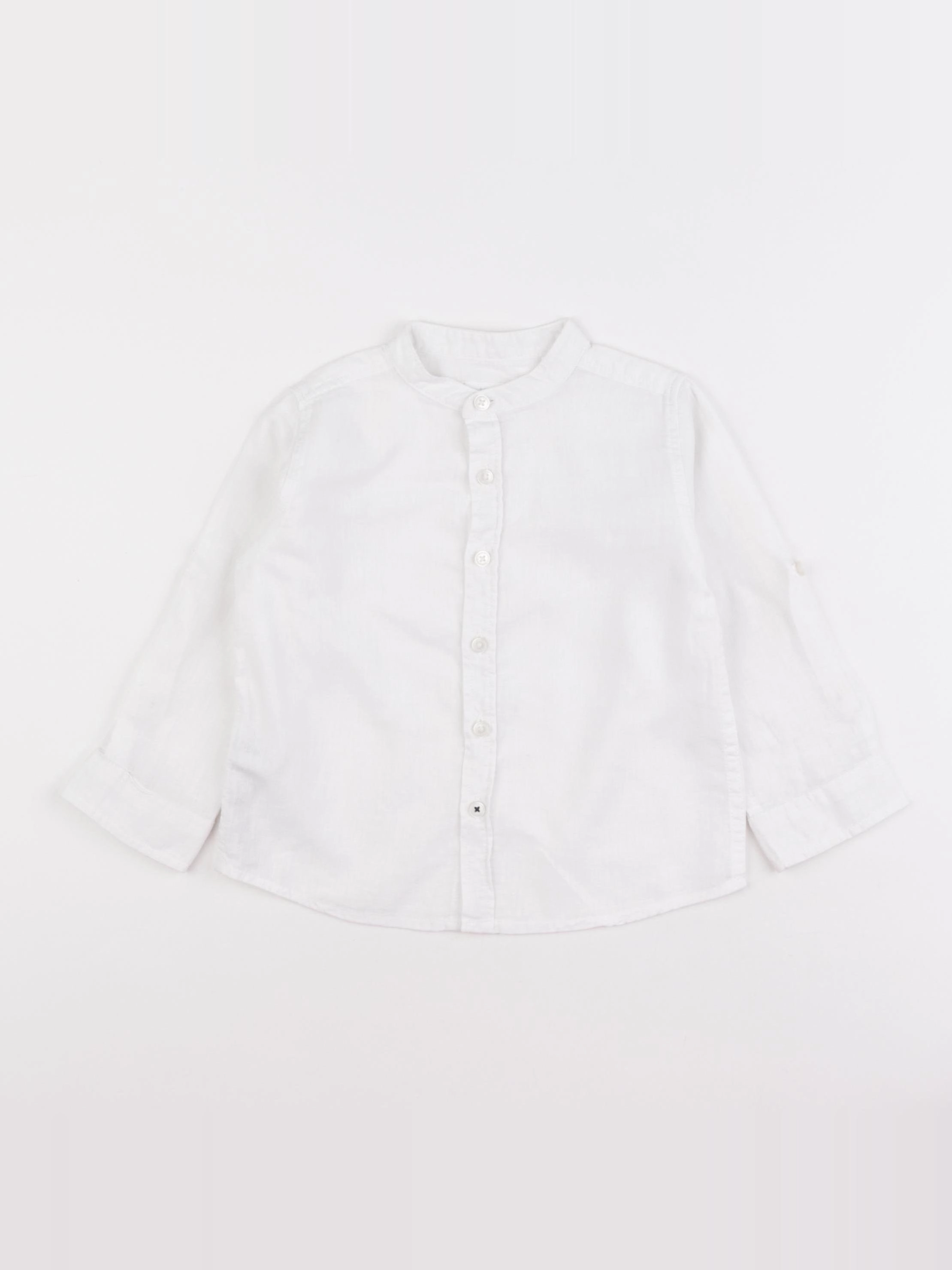 Mango - chemise blanc - 18/24 mois