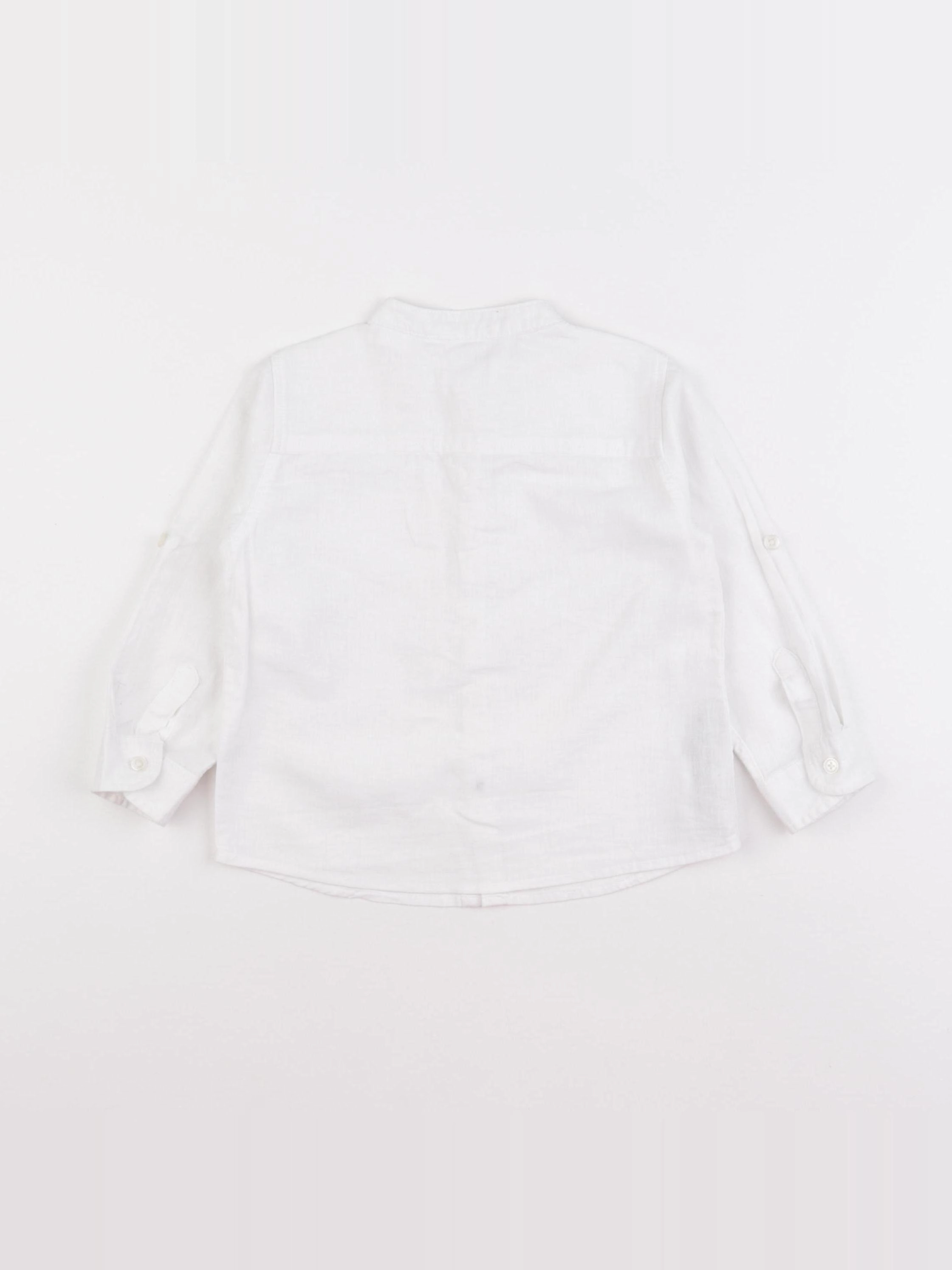 Mango - chemise blanc - 18/24 mois