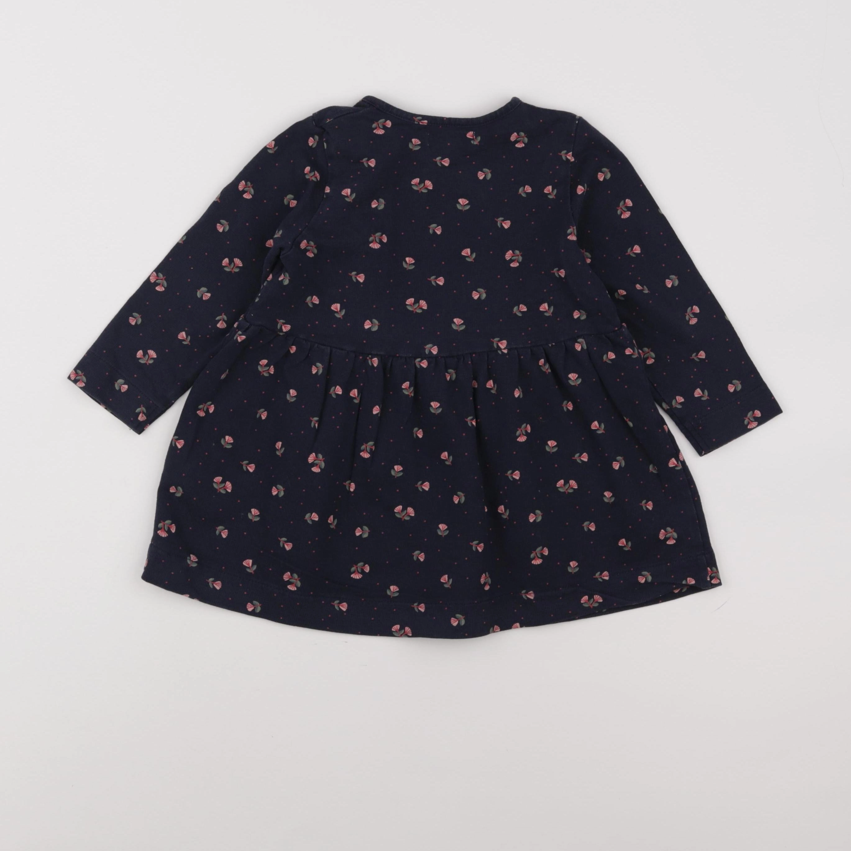 Vertbaudet - robe bleu - 24 mois