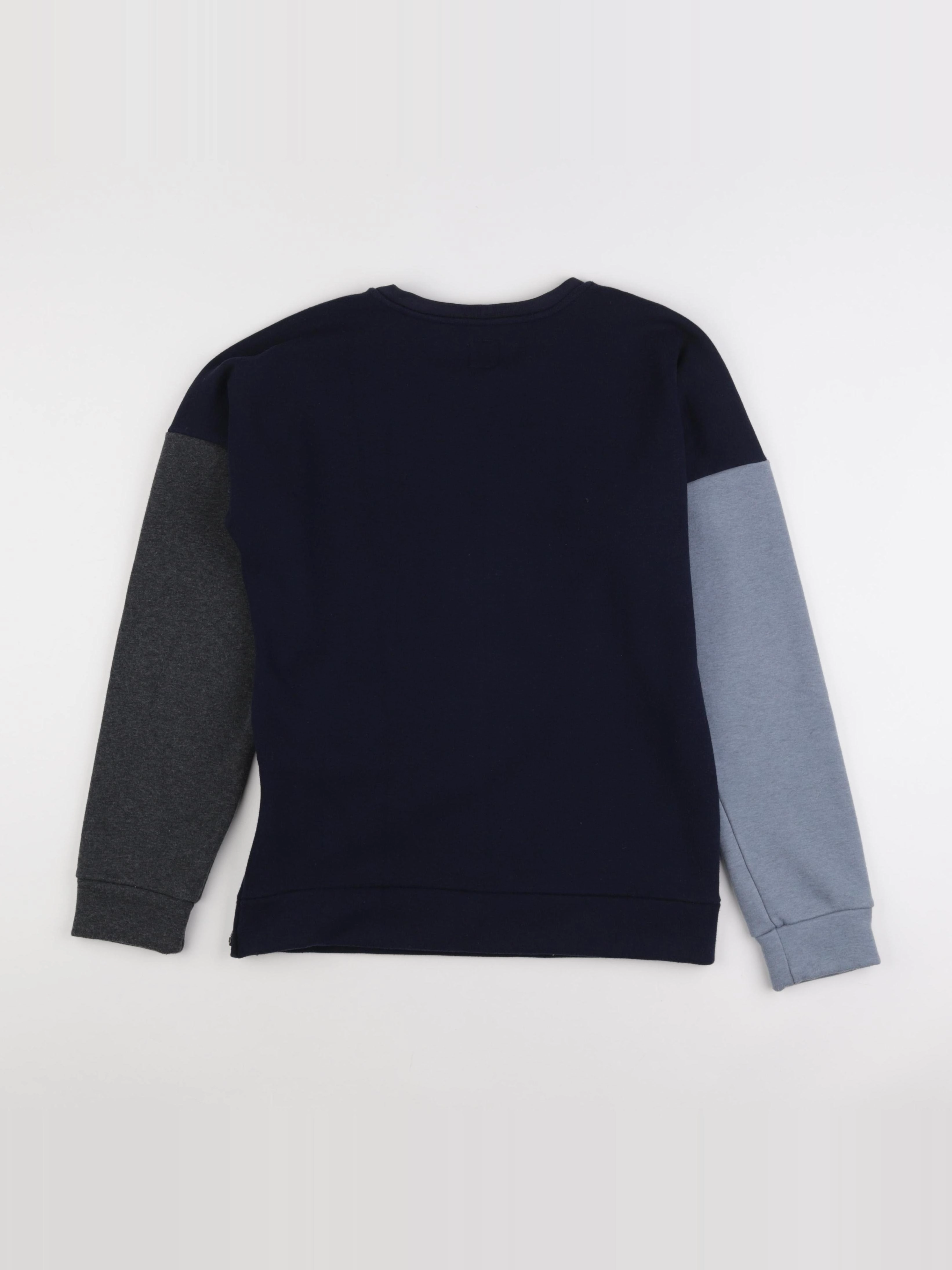 IKKS - sweat bleu, gris - 16 ans