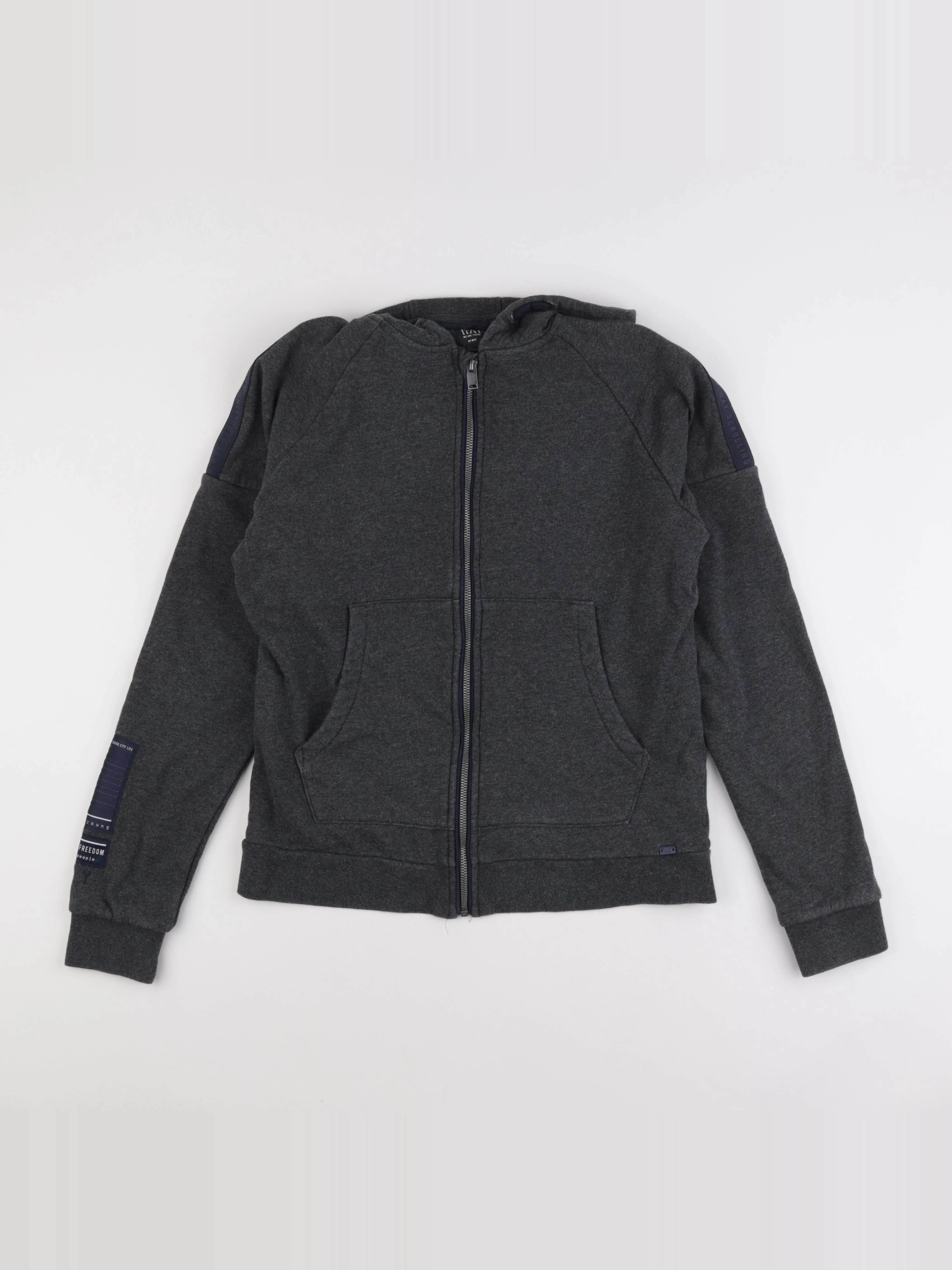 IKKS - sweat gris - 16/18 ans