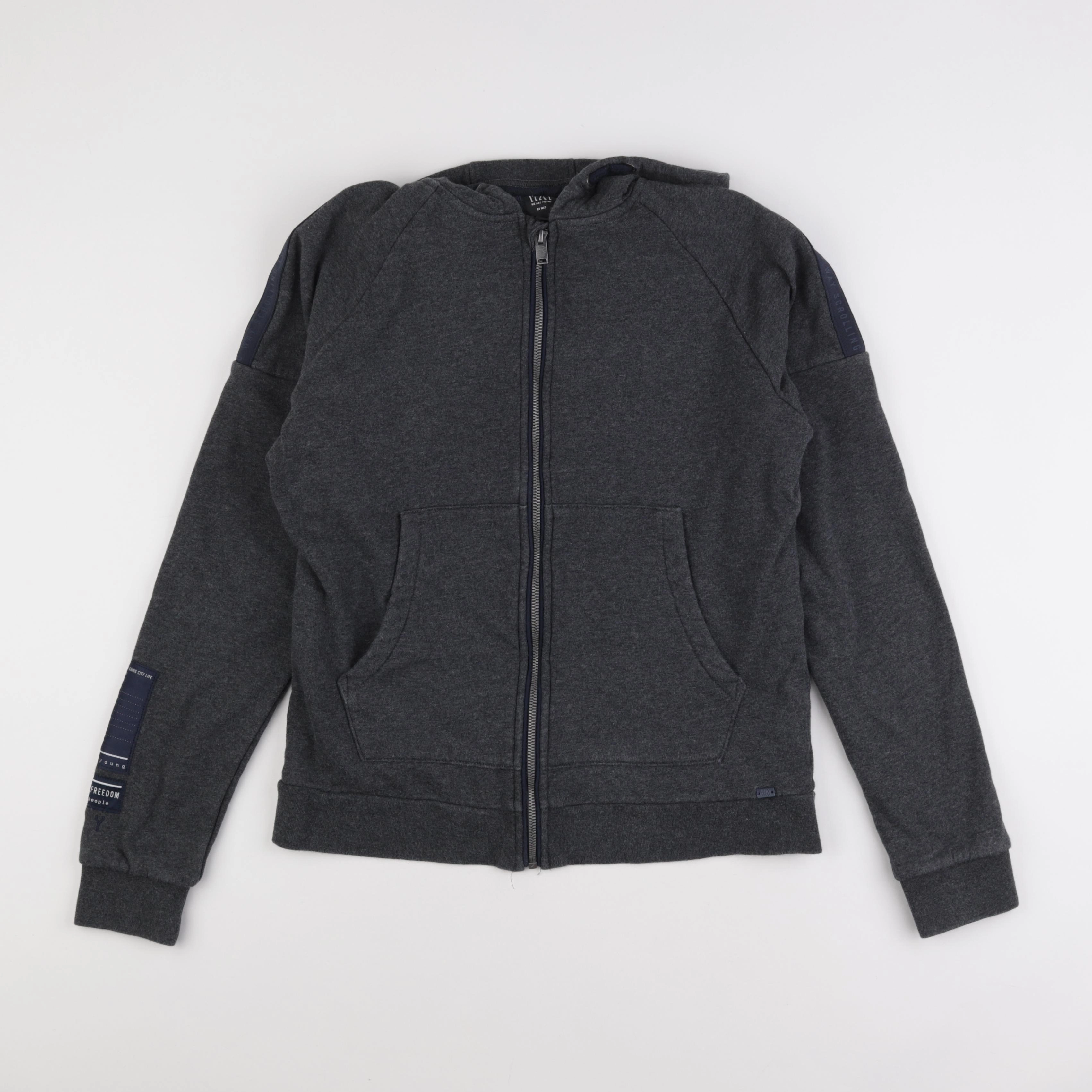 IKKS - sweat gris - 16/18 ans