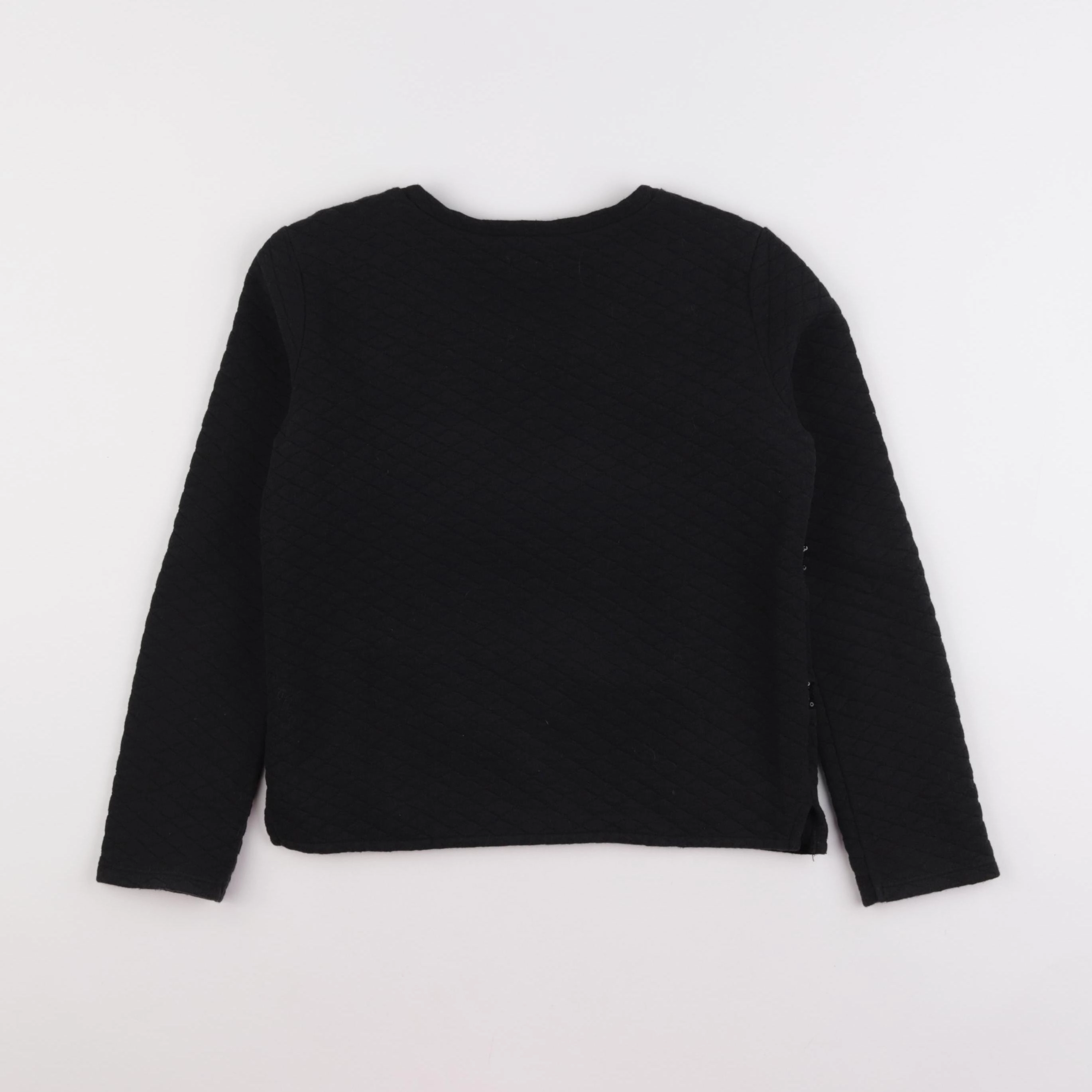 IKKS - sweat noir - 10 ans