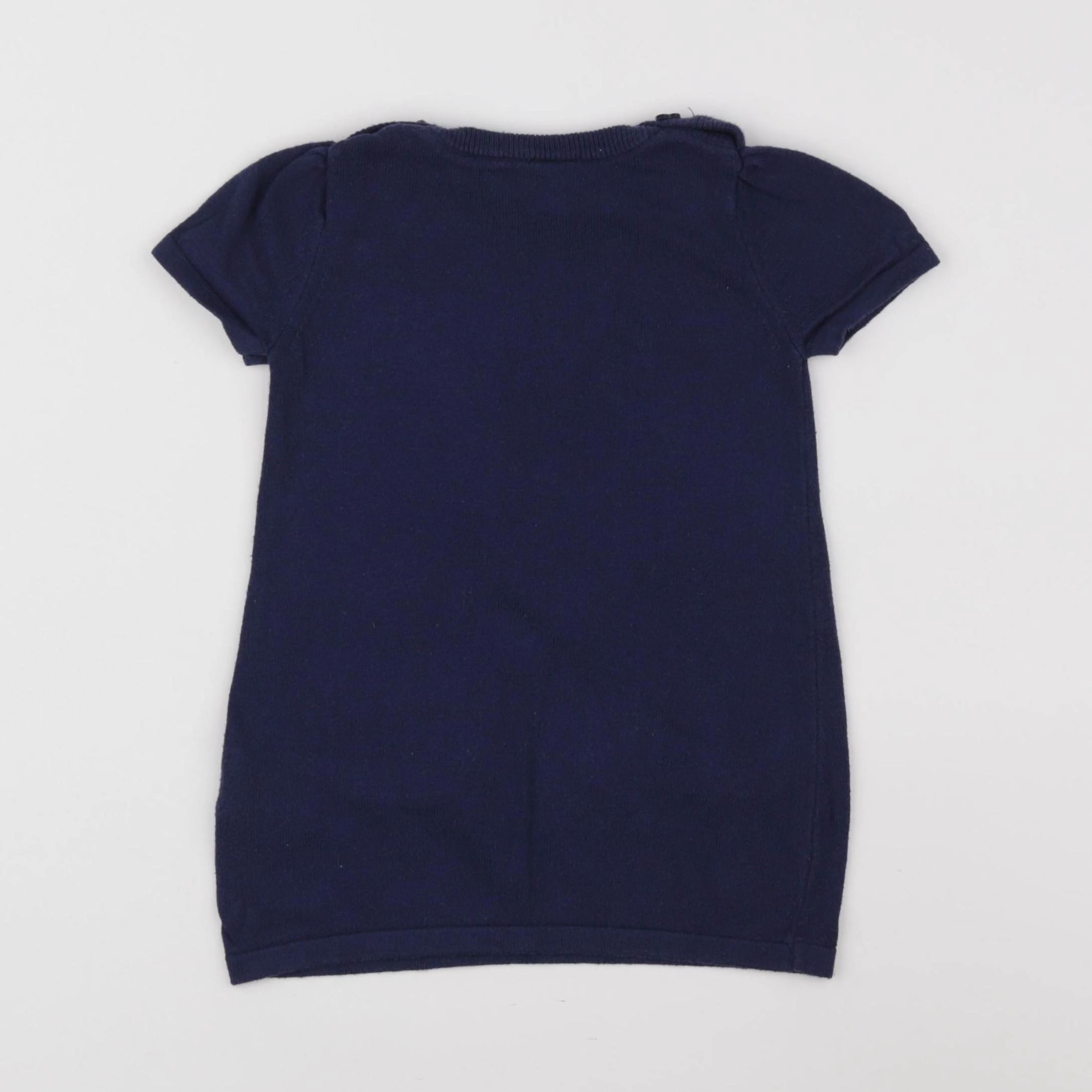 H&M - robe bleu - 12 mois