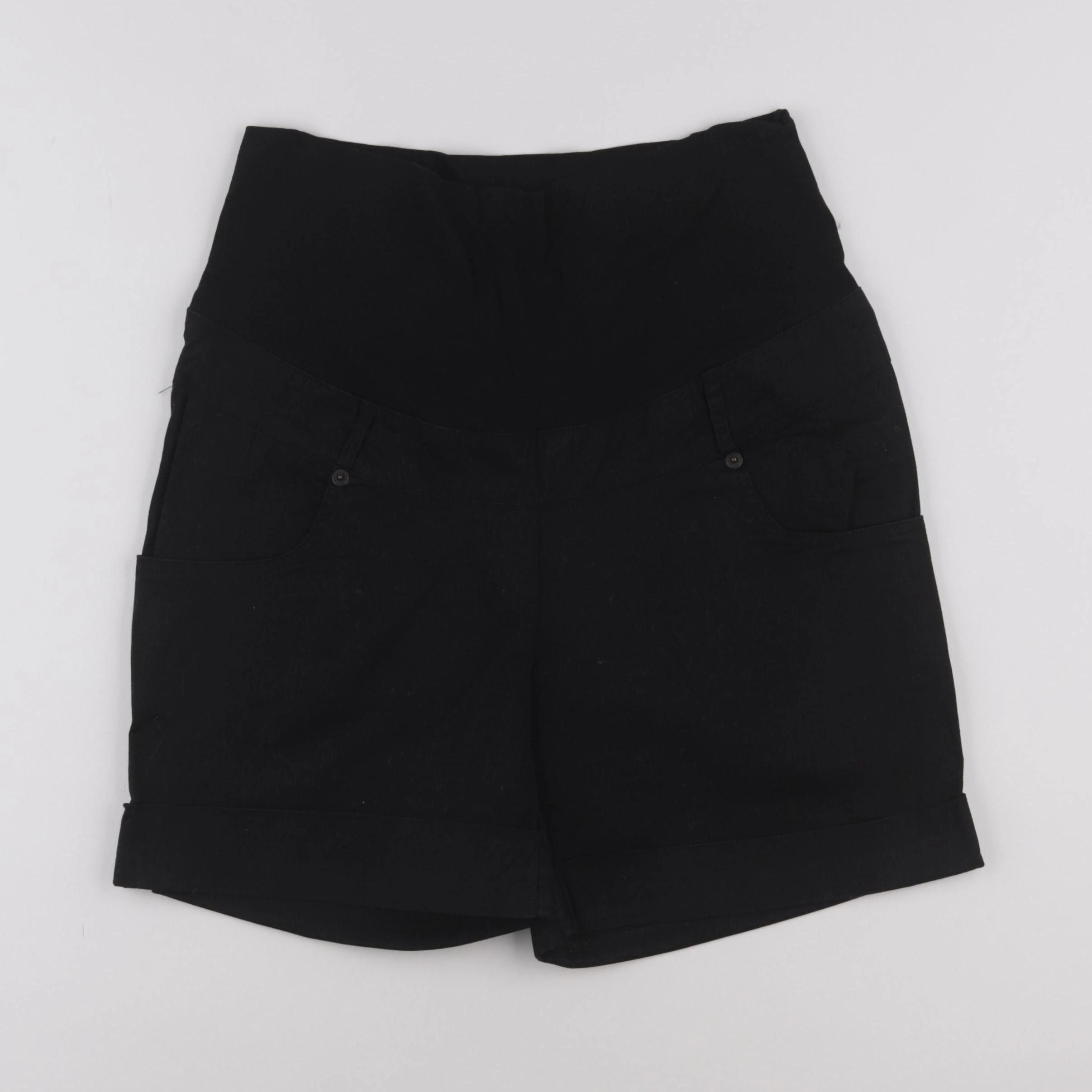 Envie de fraise - short grossesse noir - 38