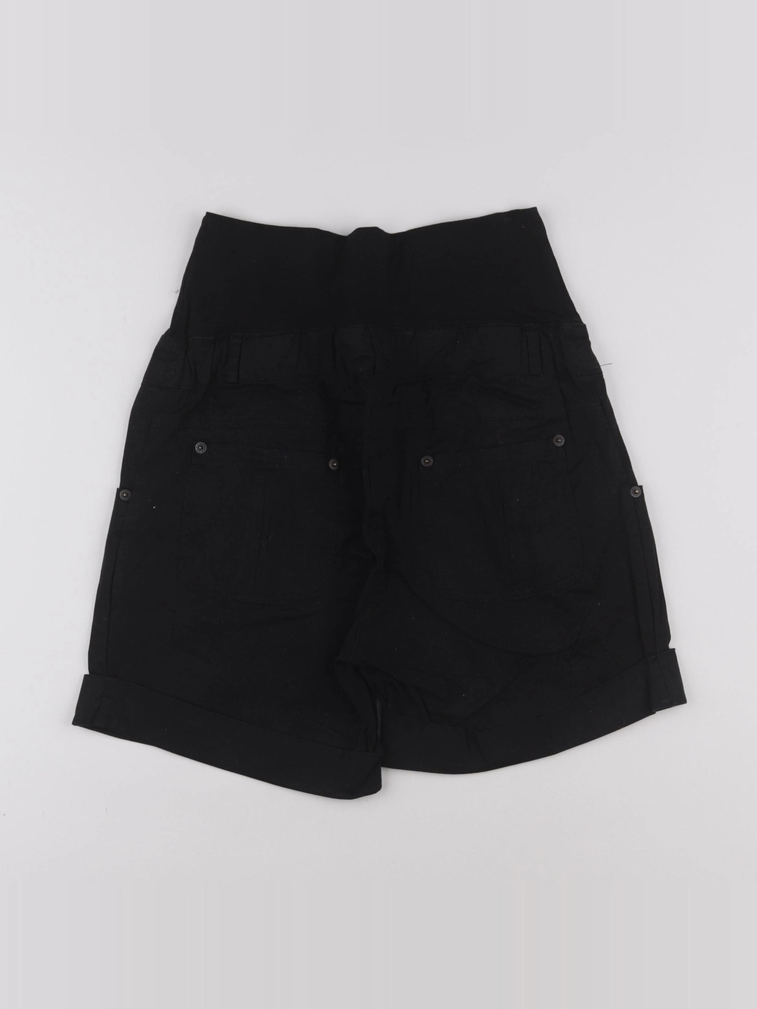 Envie de fraise - short grossesse noir - 38