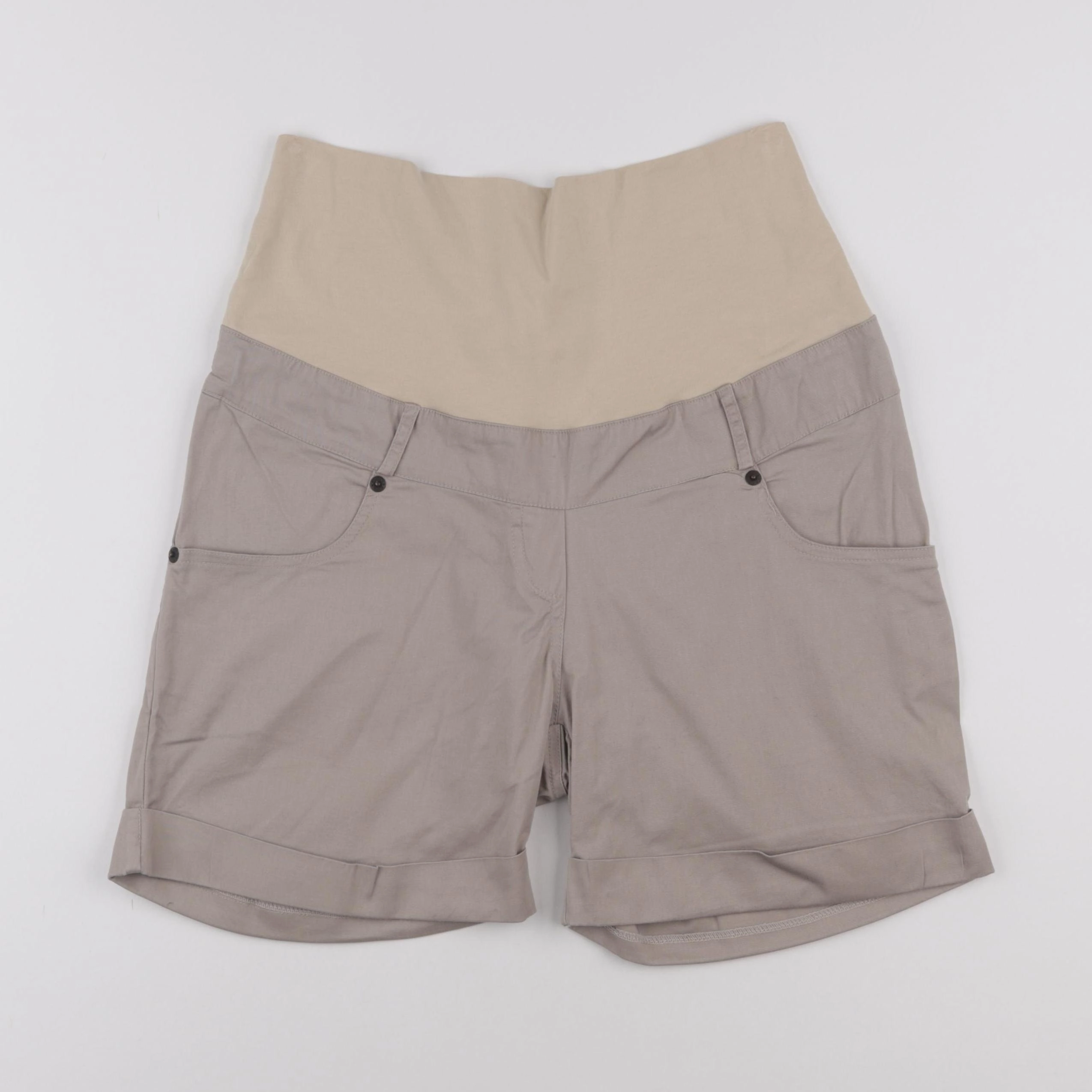 Envie de fraise - short grossesse gris - 38