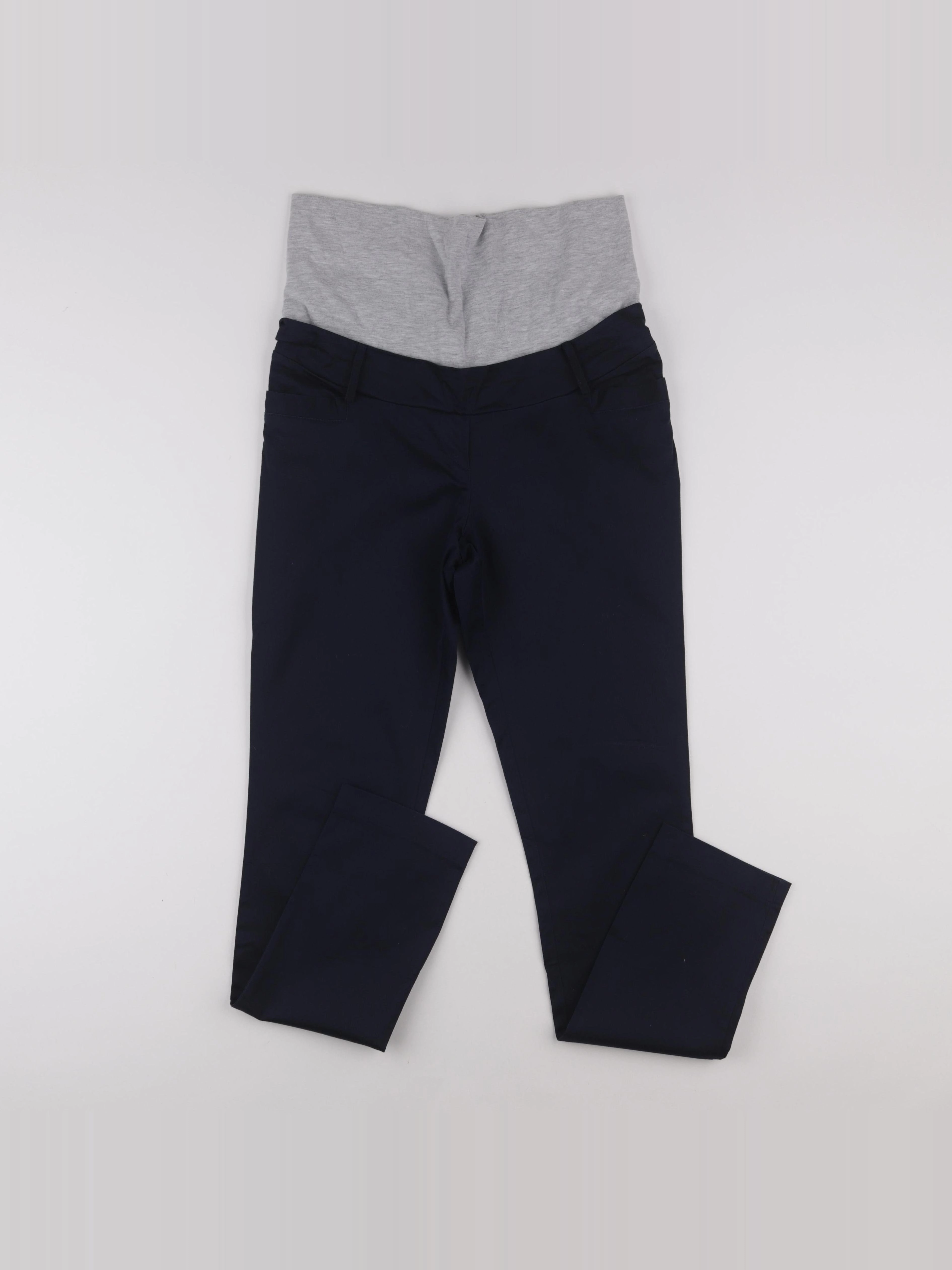 Envie de fraise - pantalon grossesse bleu - 36