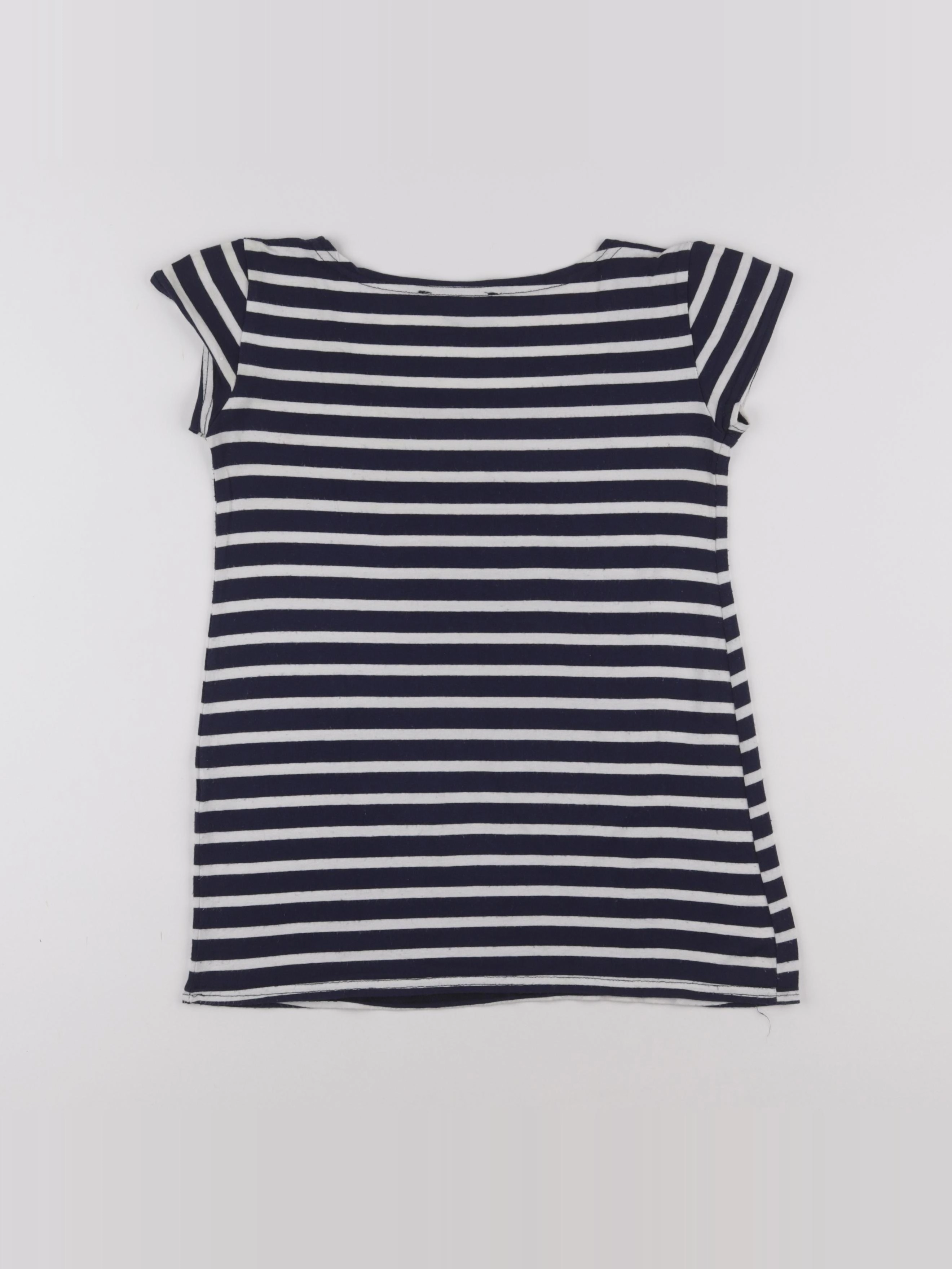 Envie de fraise - tee-shirt grossesse blanc, bleu - 36 à 38