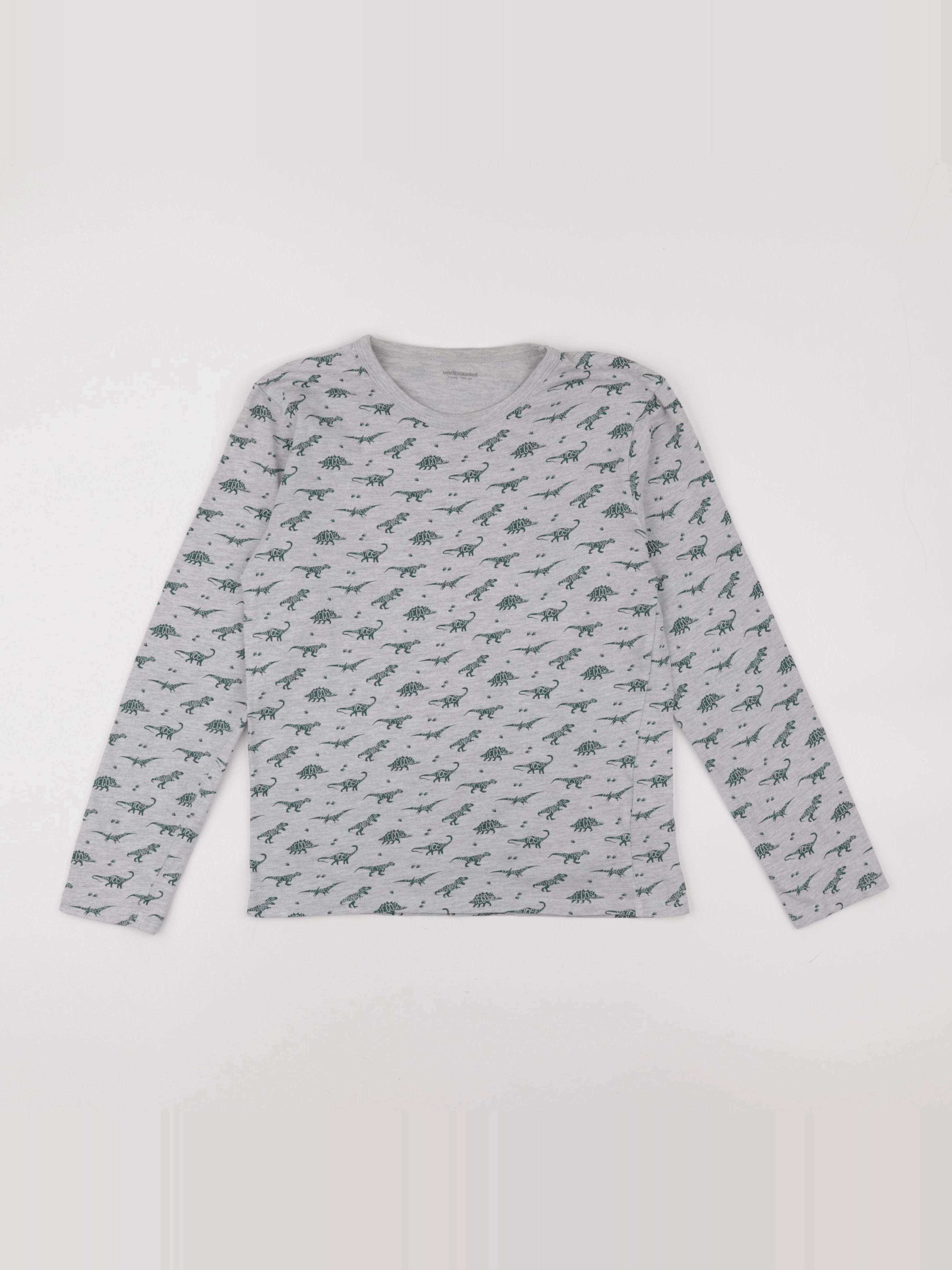 Vertbaudet - maillot de corps gris - 12 ans