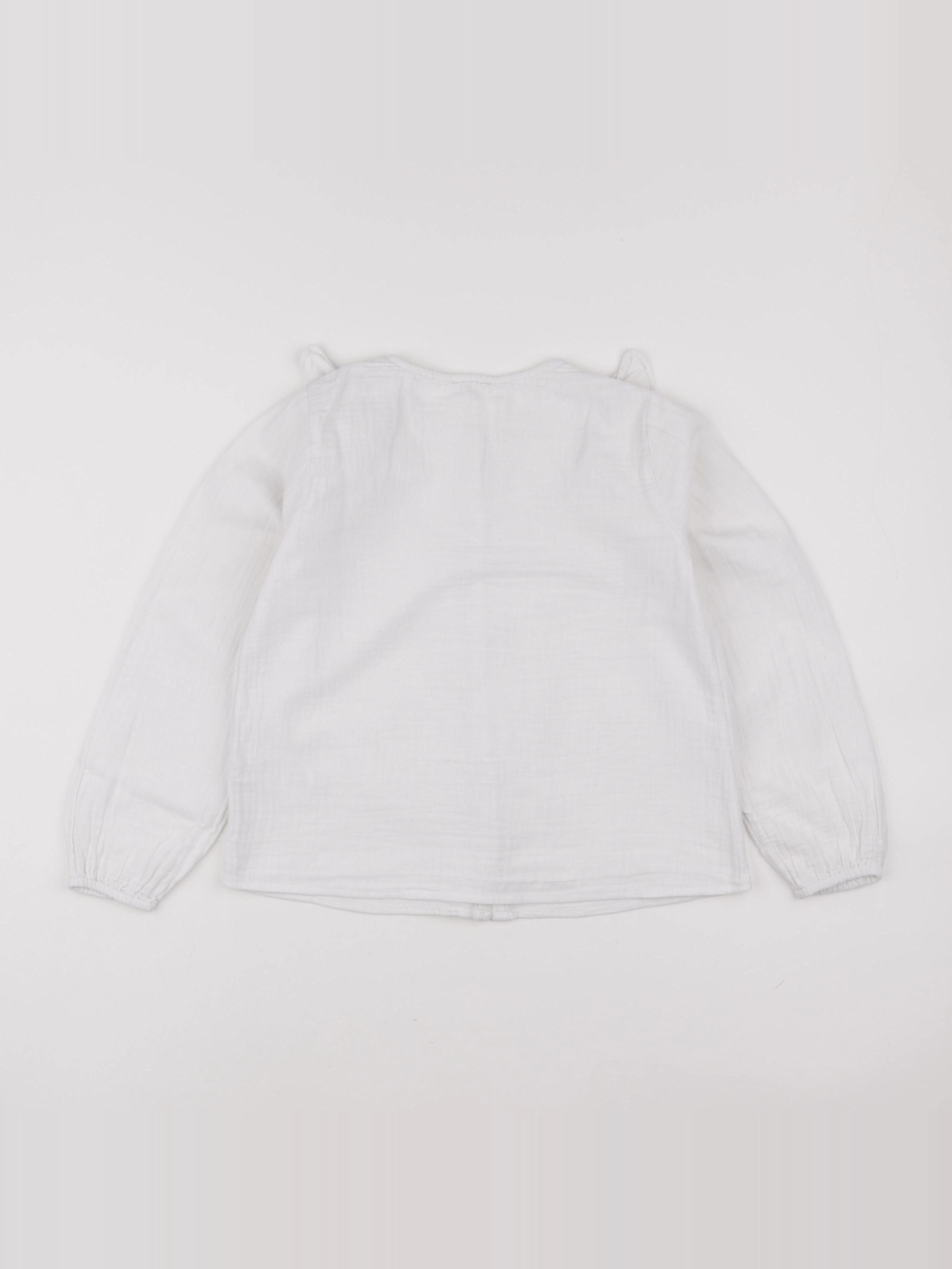 Vertbaudet - blouse blanc - 8 ans