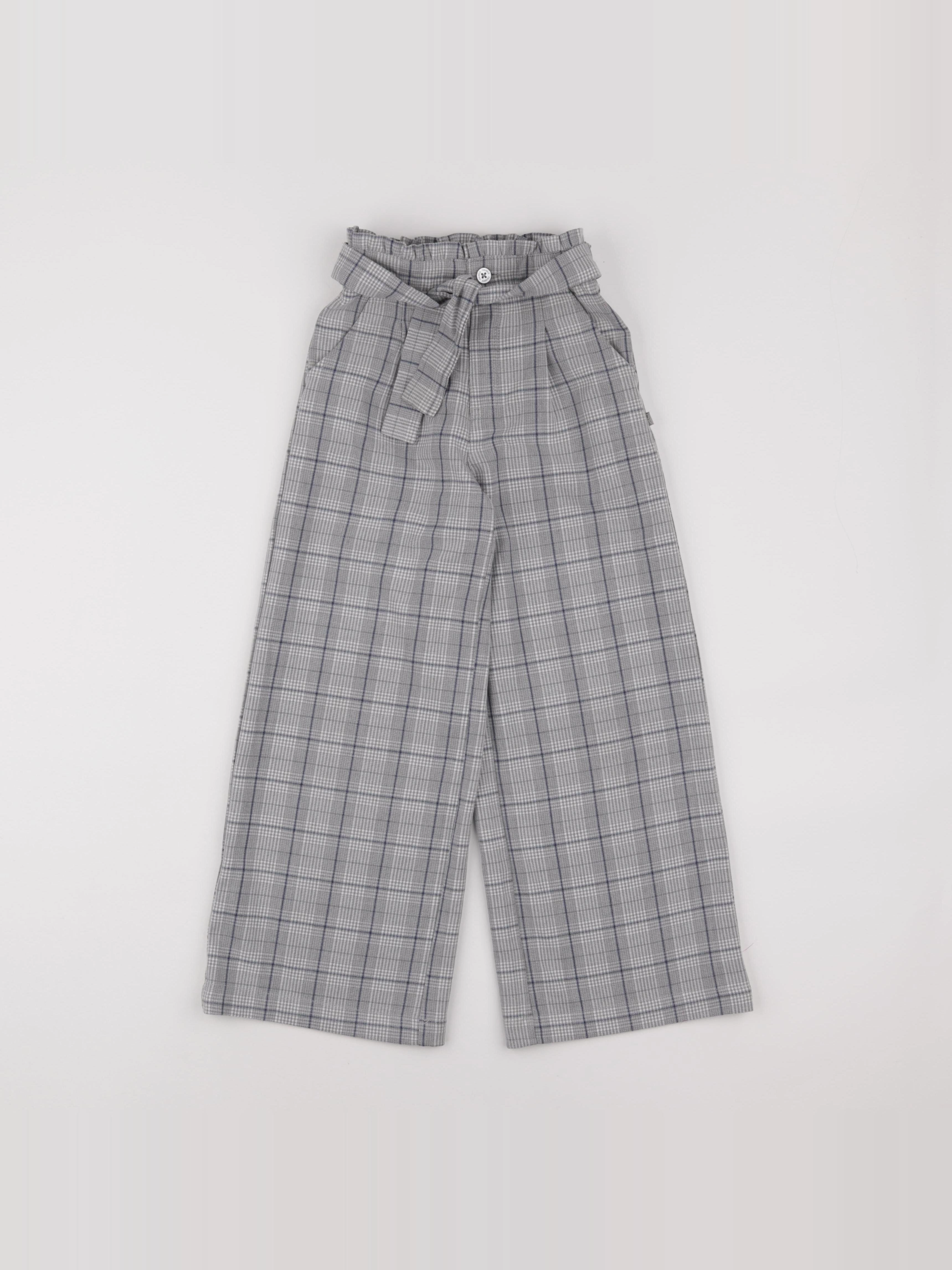 Okaidi - pantalon gris - 8 ans