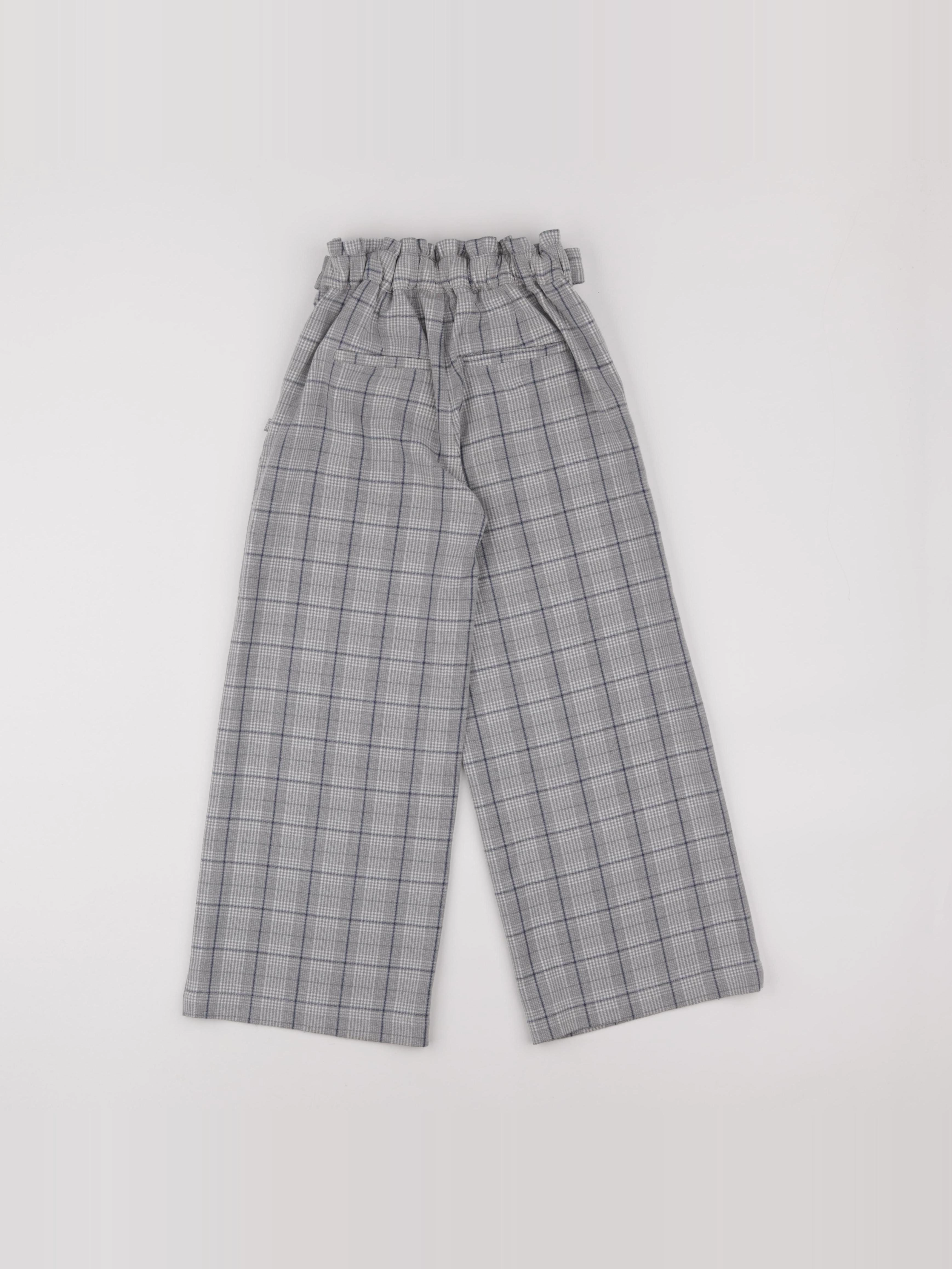 Okaidi - pantalon gris - 8 ans
