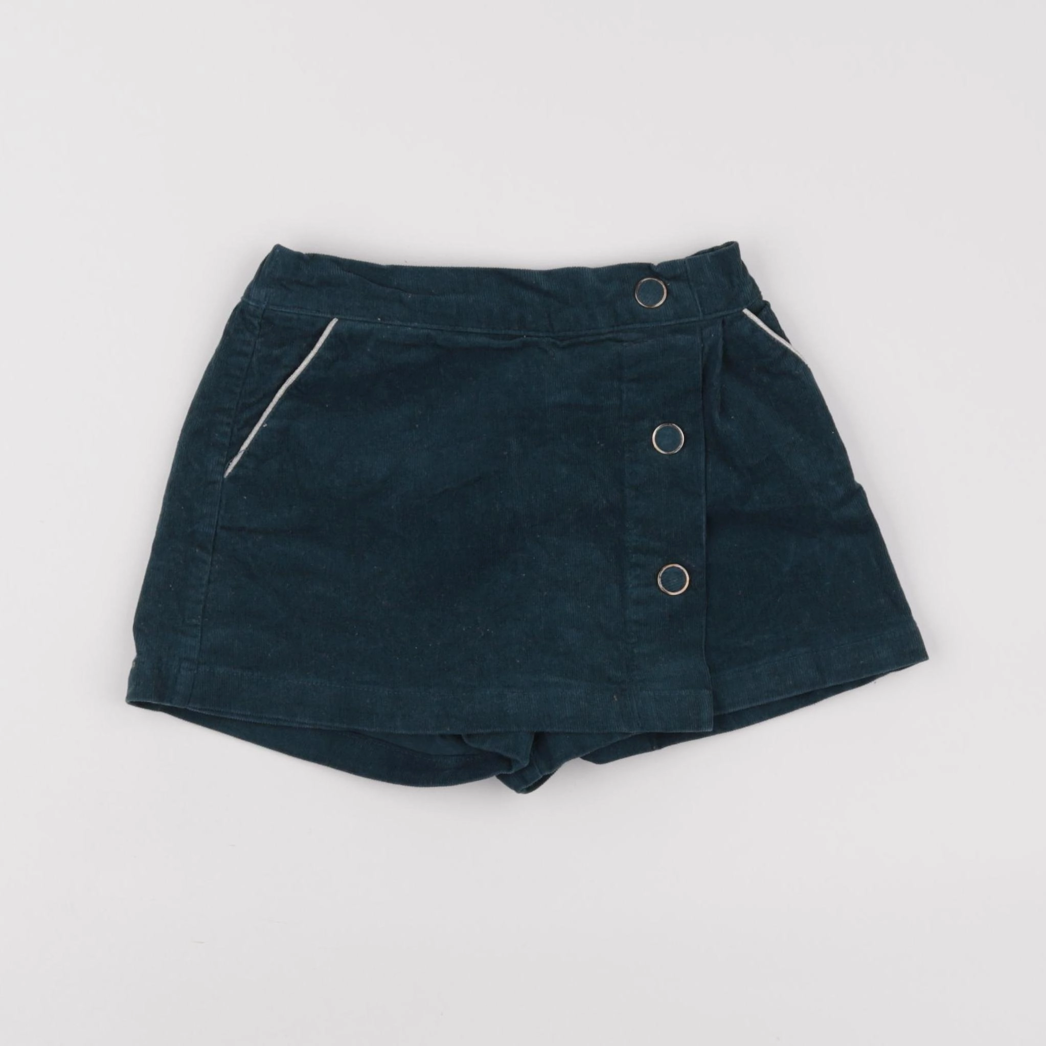 Okaidi - jupe short vert - 6 ans