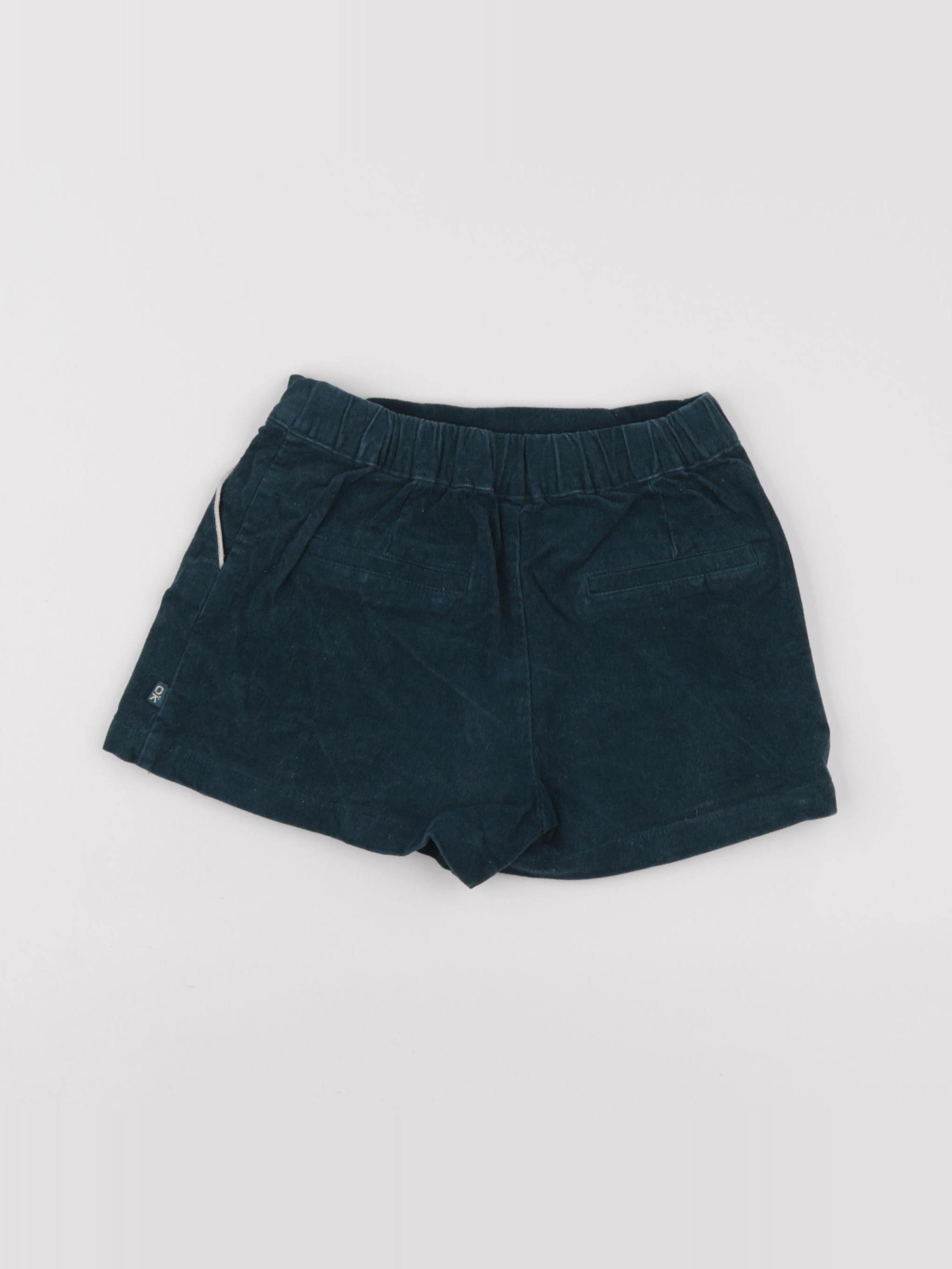 Okaidi - jupe short vert - 6 ans