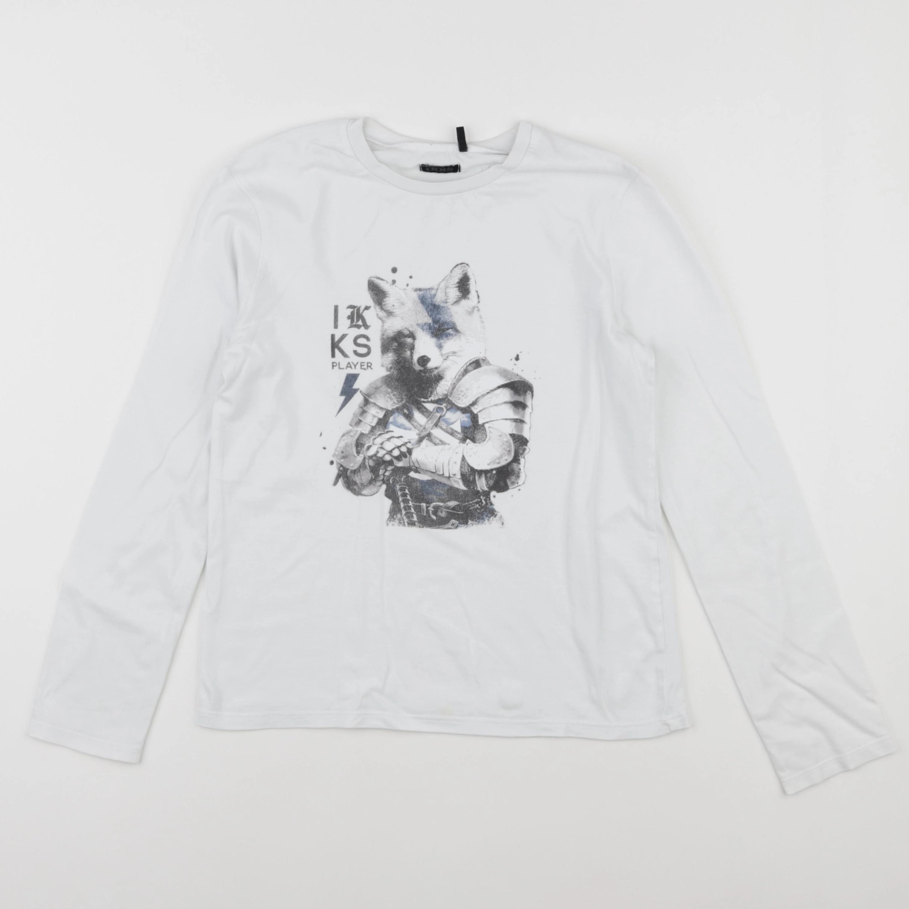 IKKS - tee-shirt blanc - 10 ans