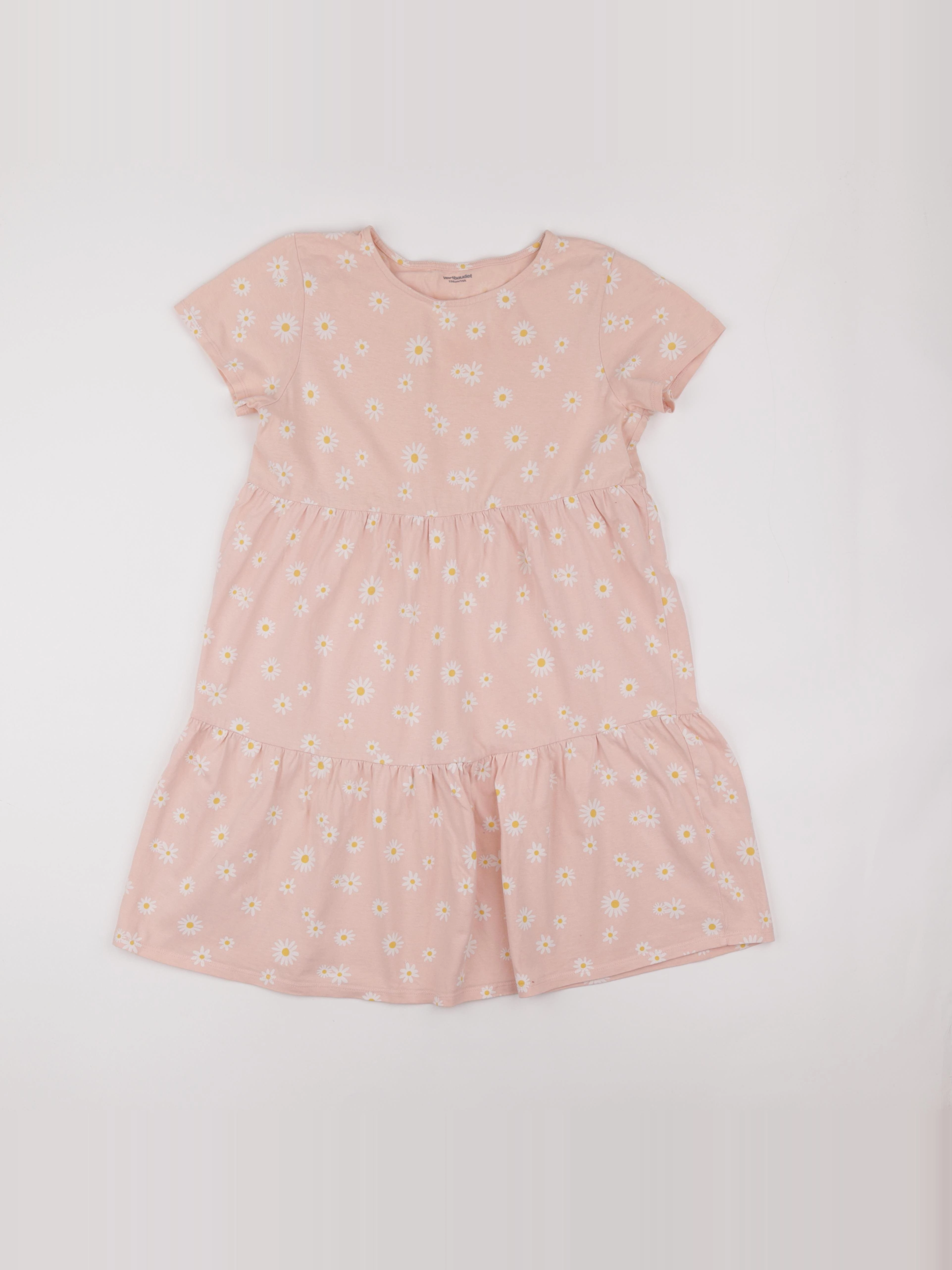 Vertbaudet - robe rose - 14 ans