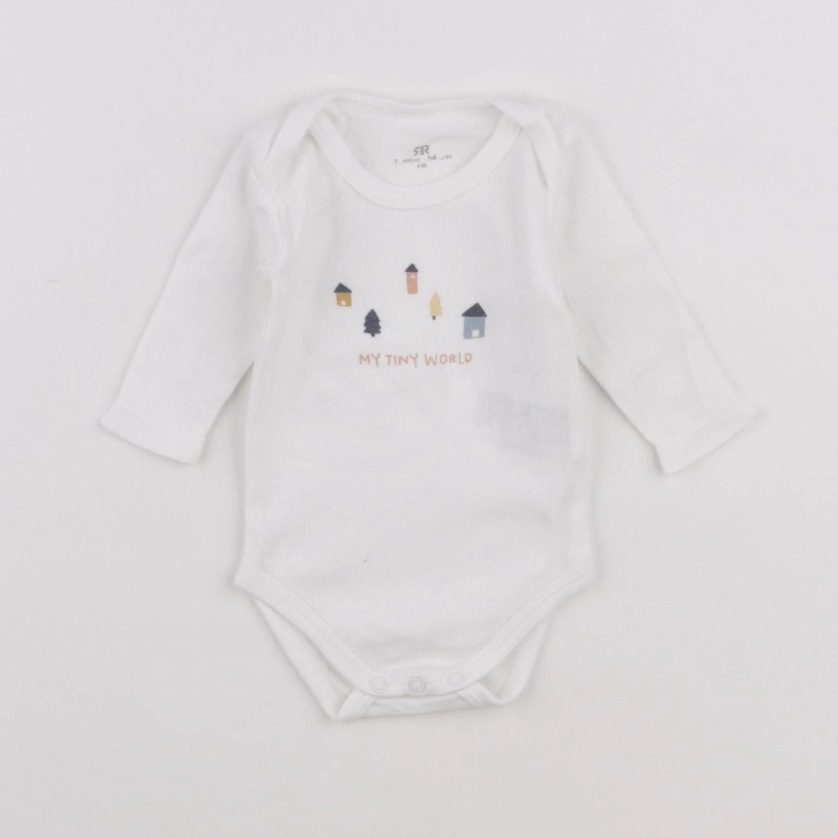 La Redoute - body blanc - 1 mois
