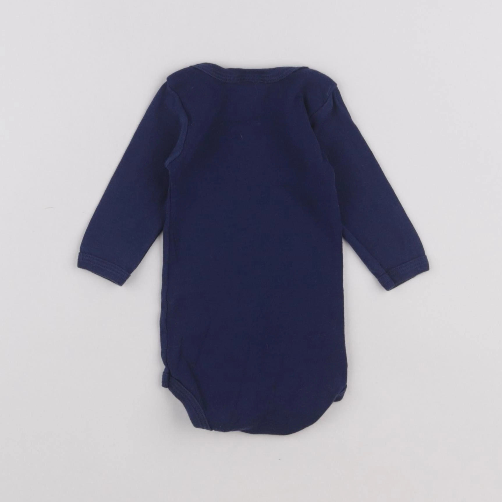 Petit Bateau - body bleu - 3 mois
