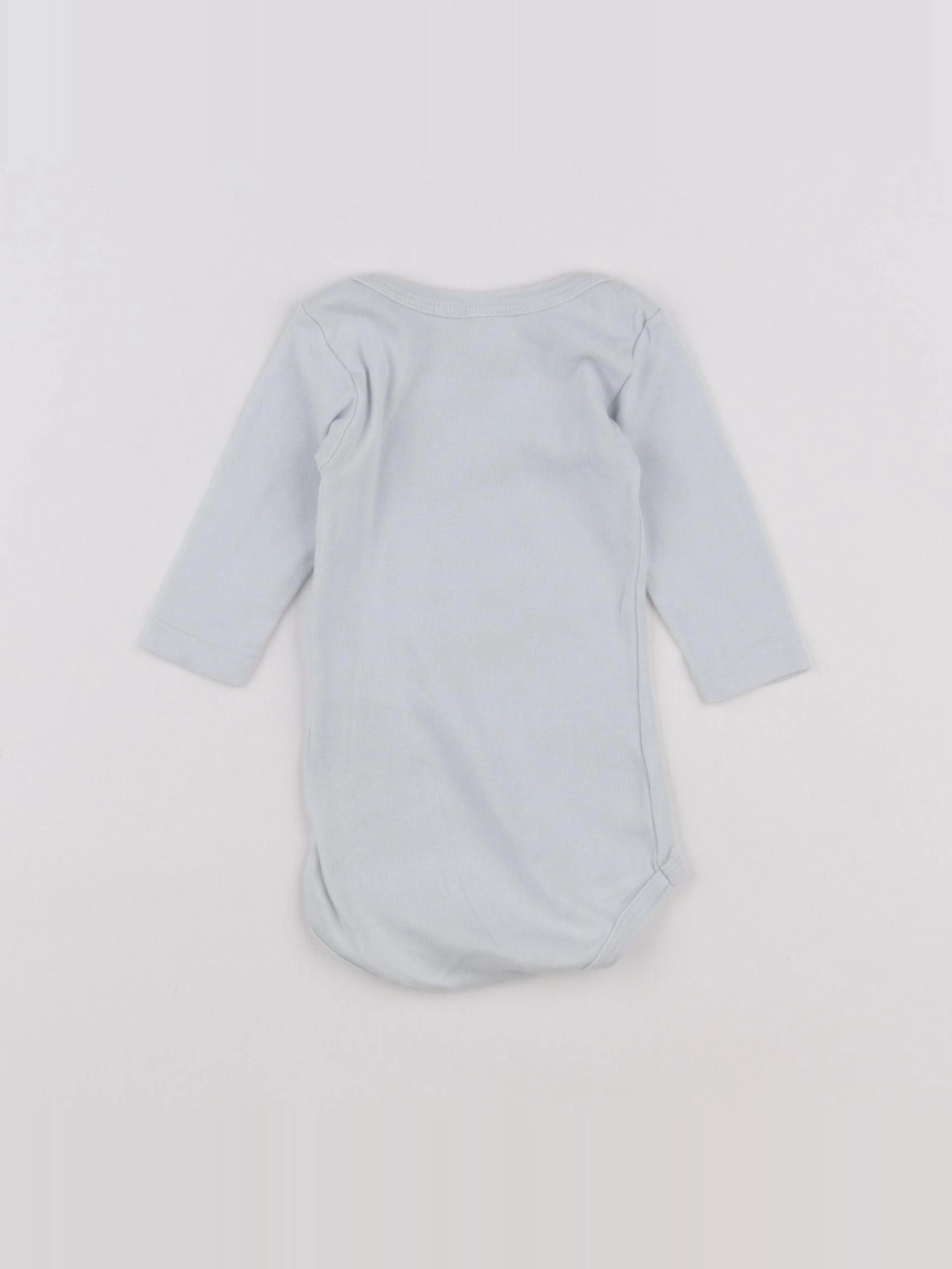 Petit Bateau - body bleu - 3 mois