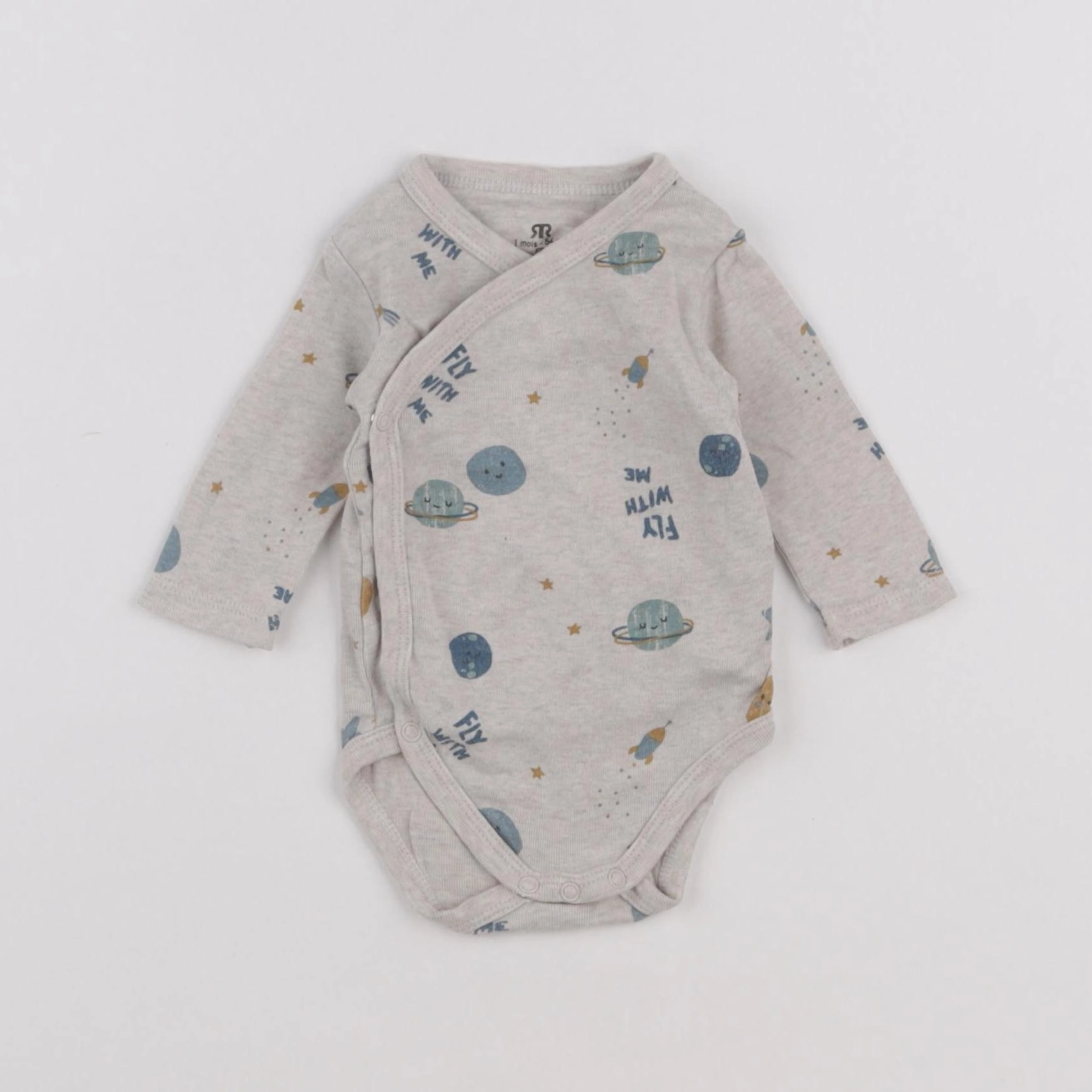 La Redoute - body marron - 1 mois