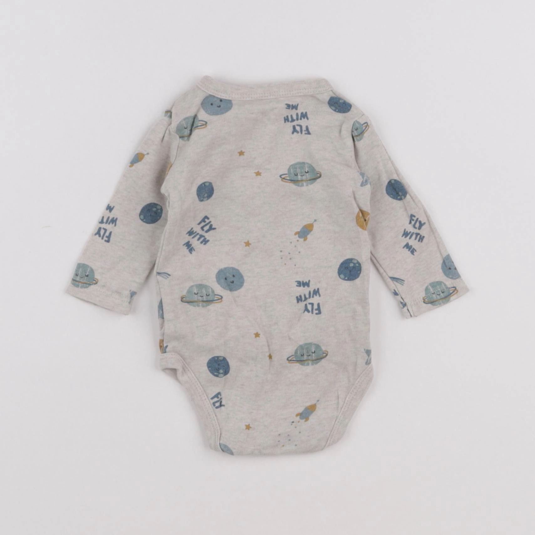 La Redoute - body marron - 1 mois