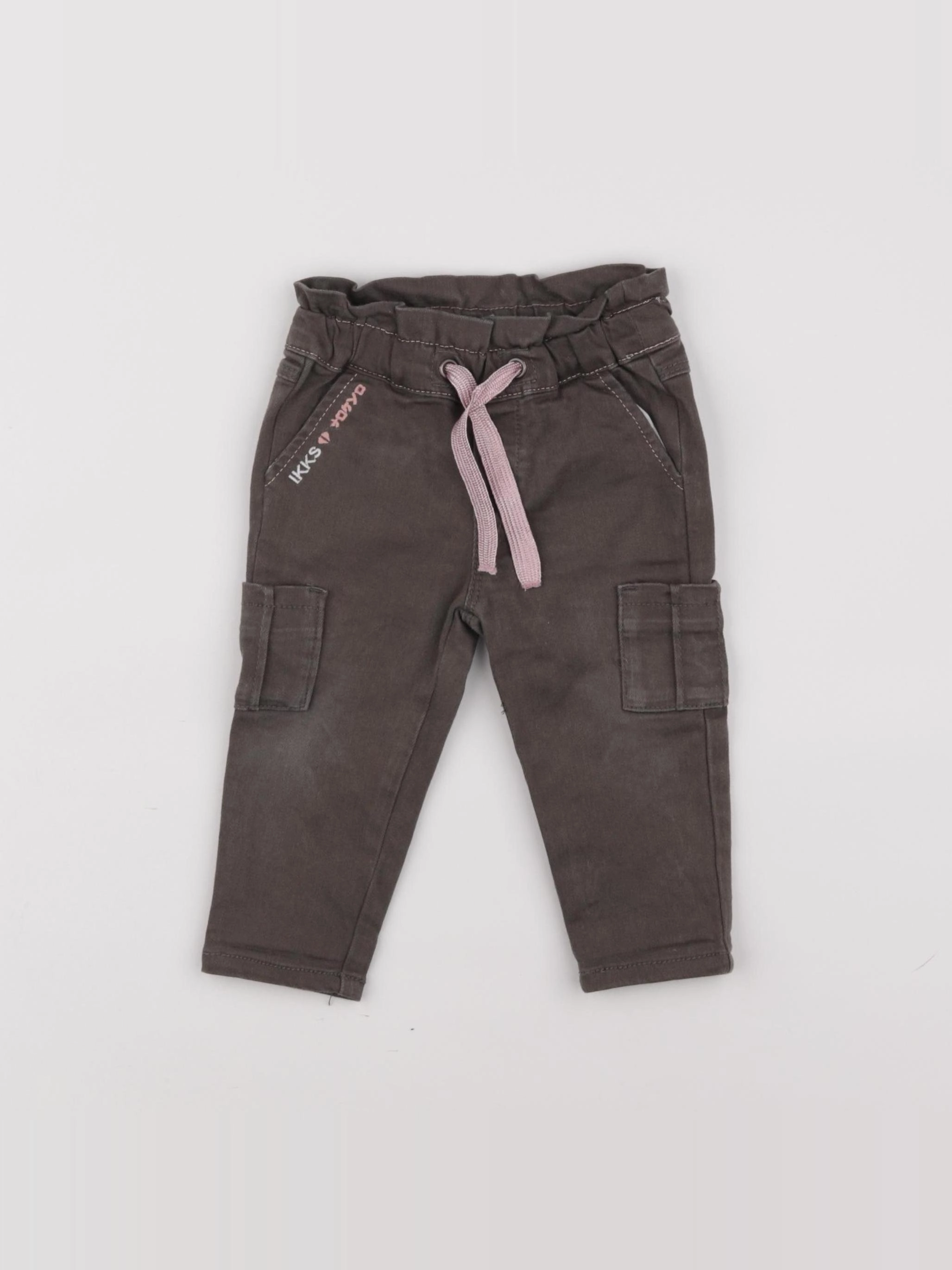 IKKS - jean vert - 6 mois