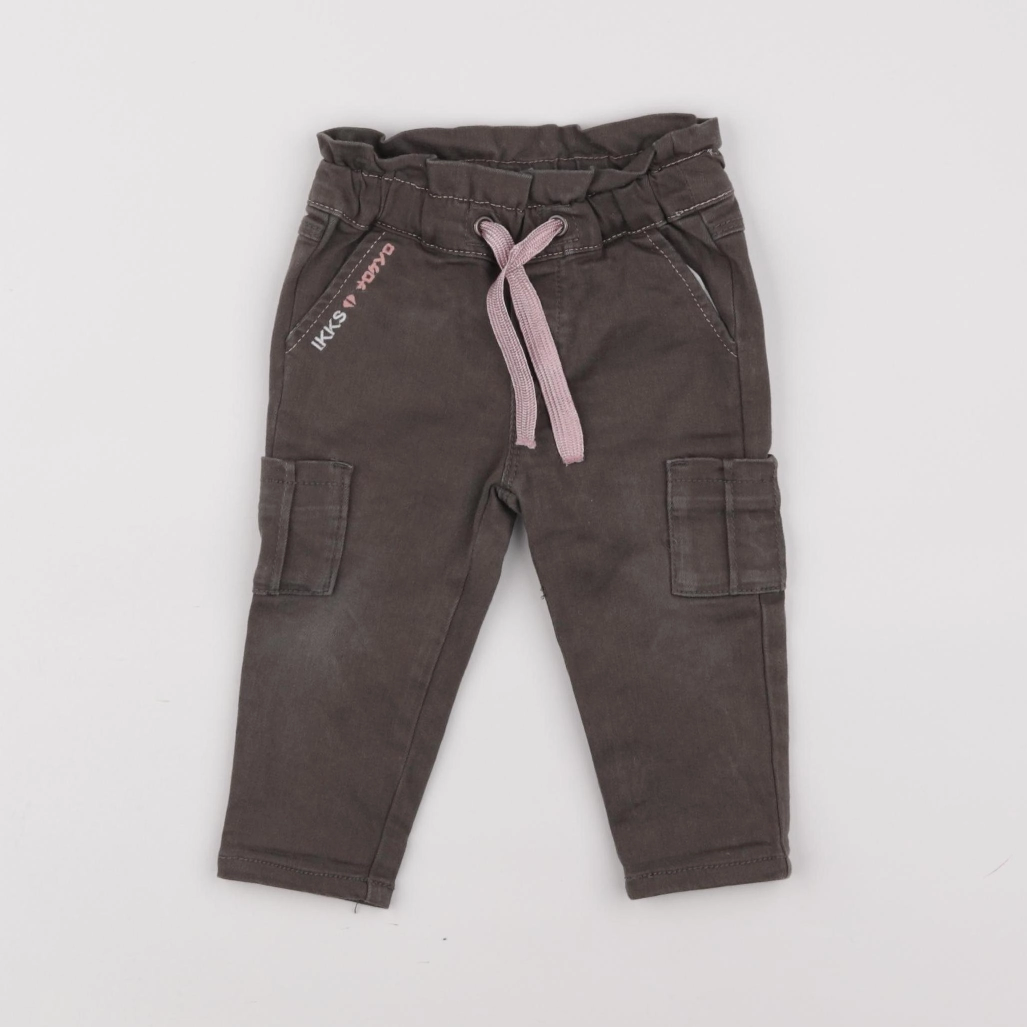 IKKS - jean vert - 6 mois