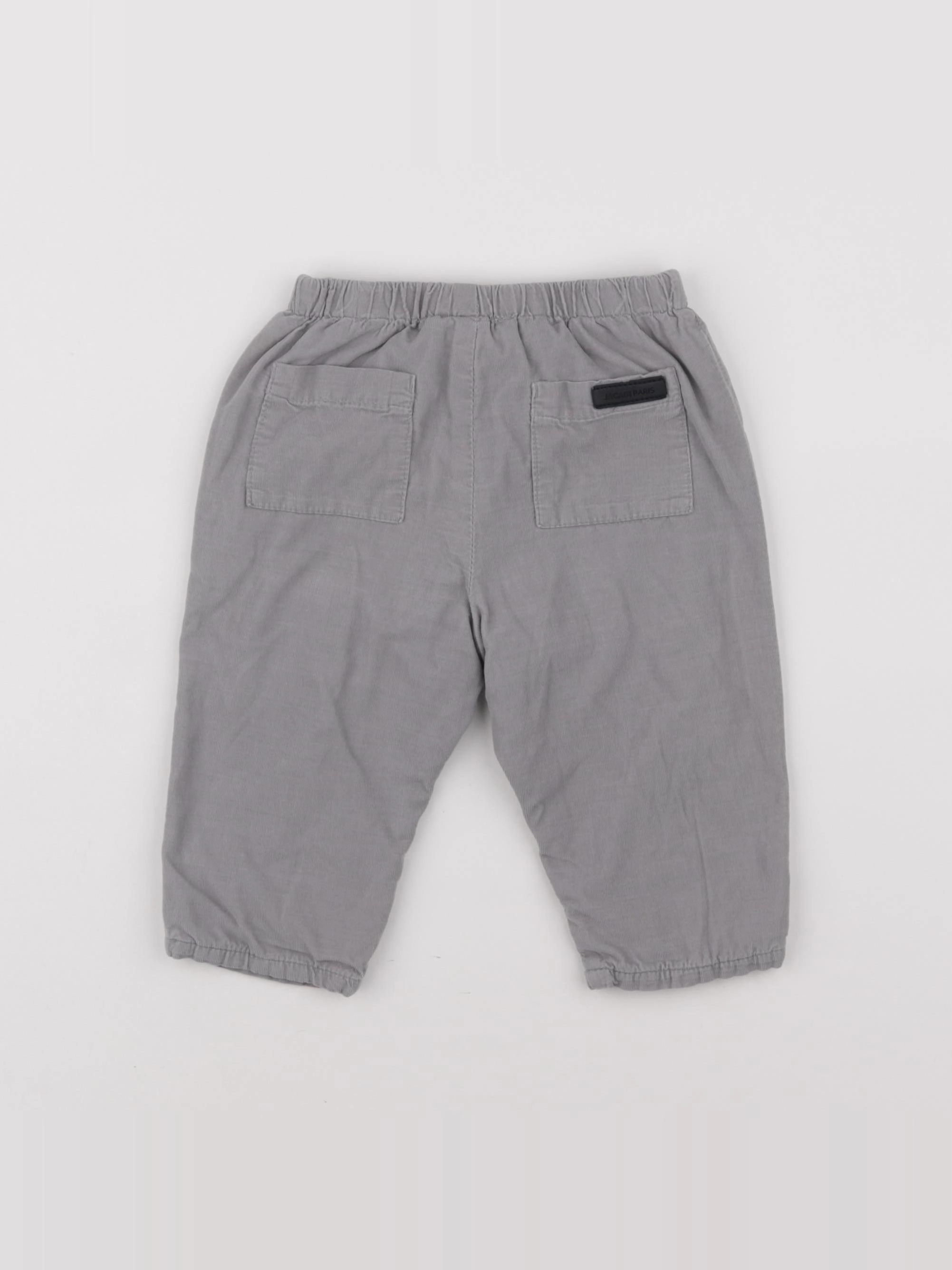 Jacadi - pantalon gris - 12 mois