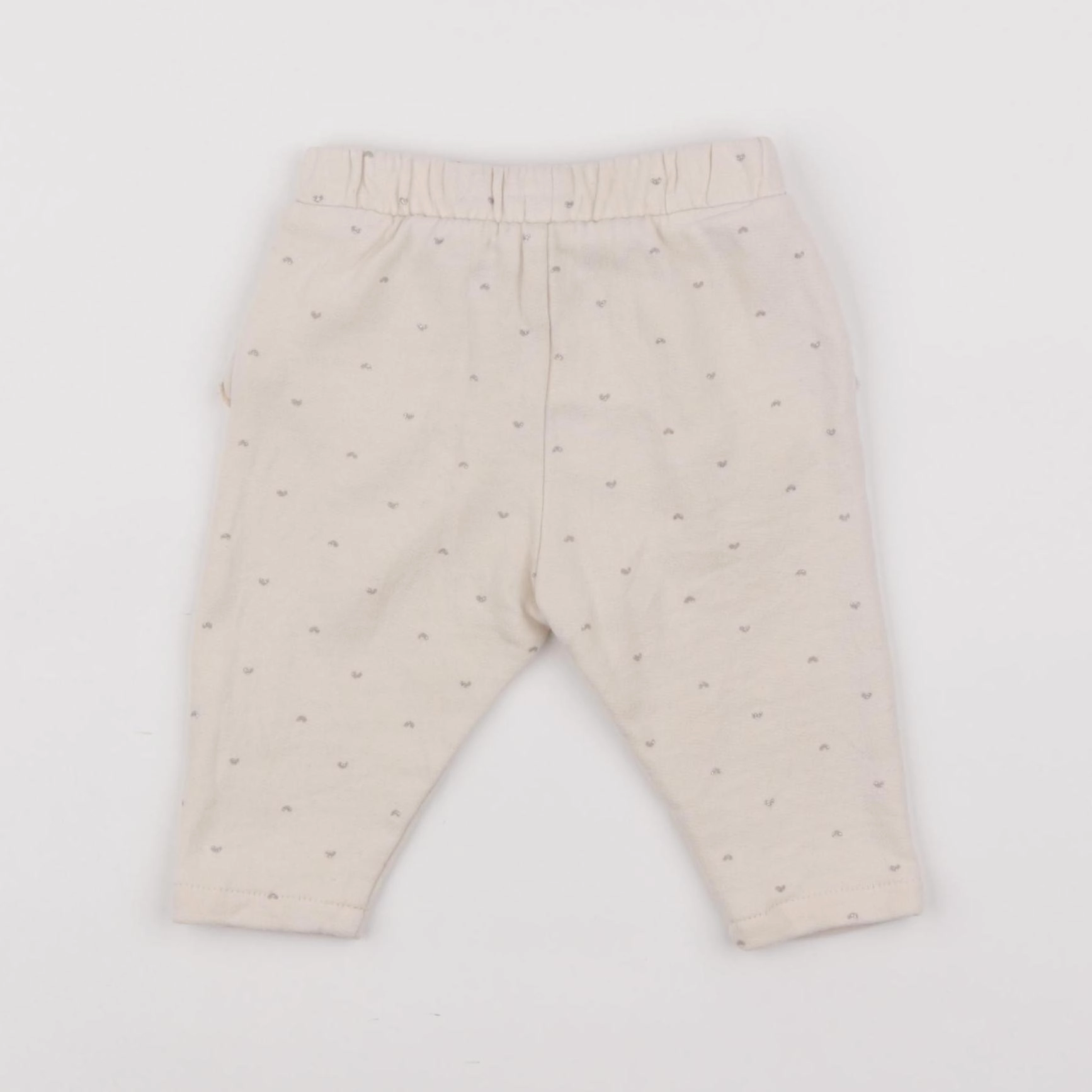 Vertbaudet - pantalon beige - 6 mois