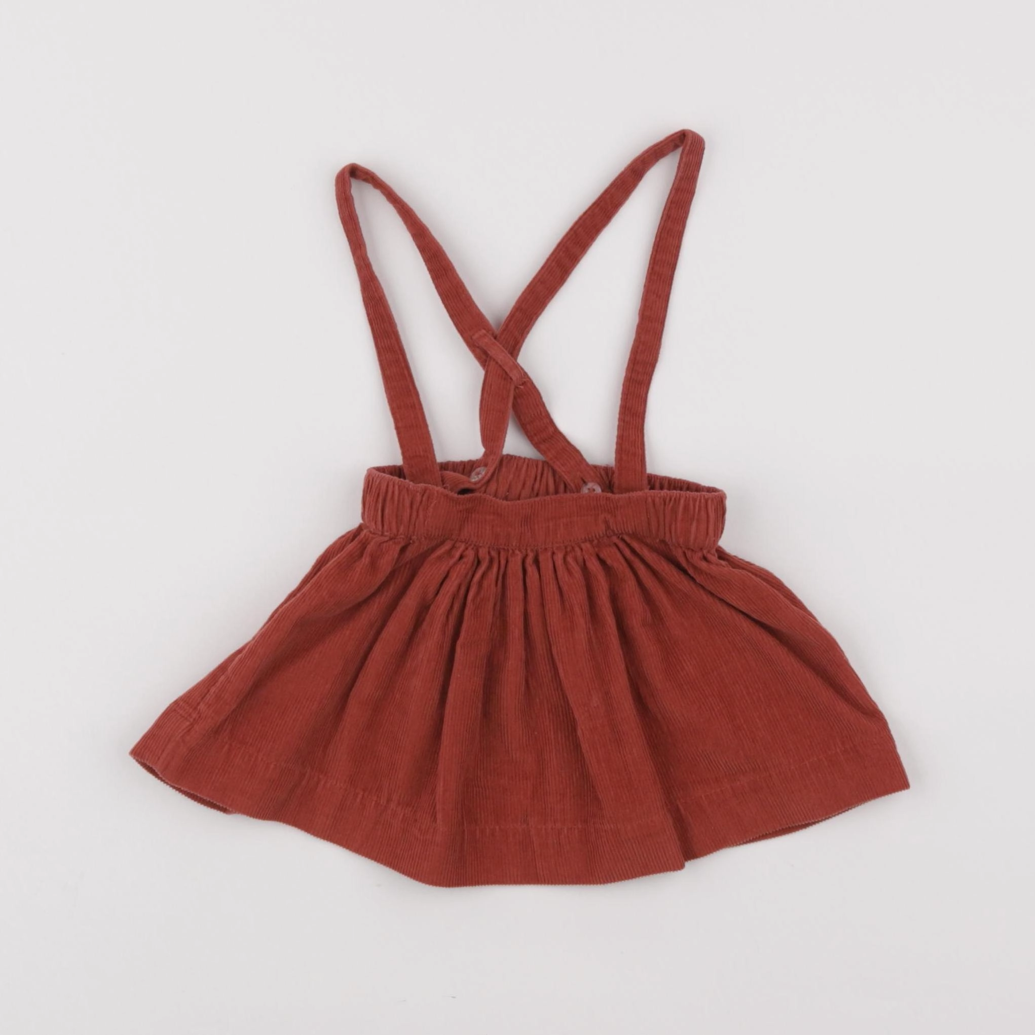 Vertbaudet - jupe marron - 6 mois