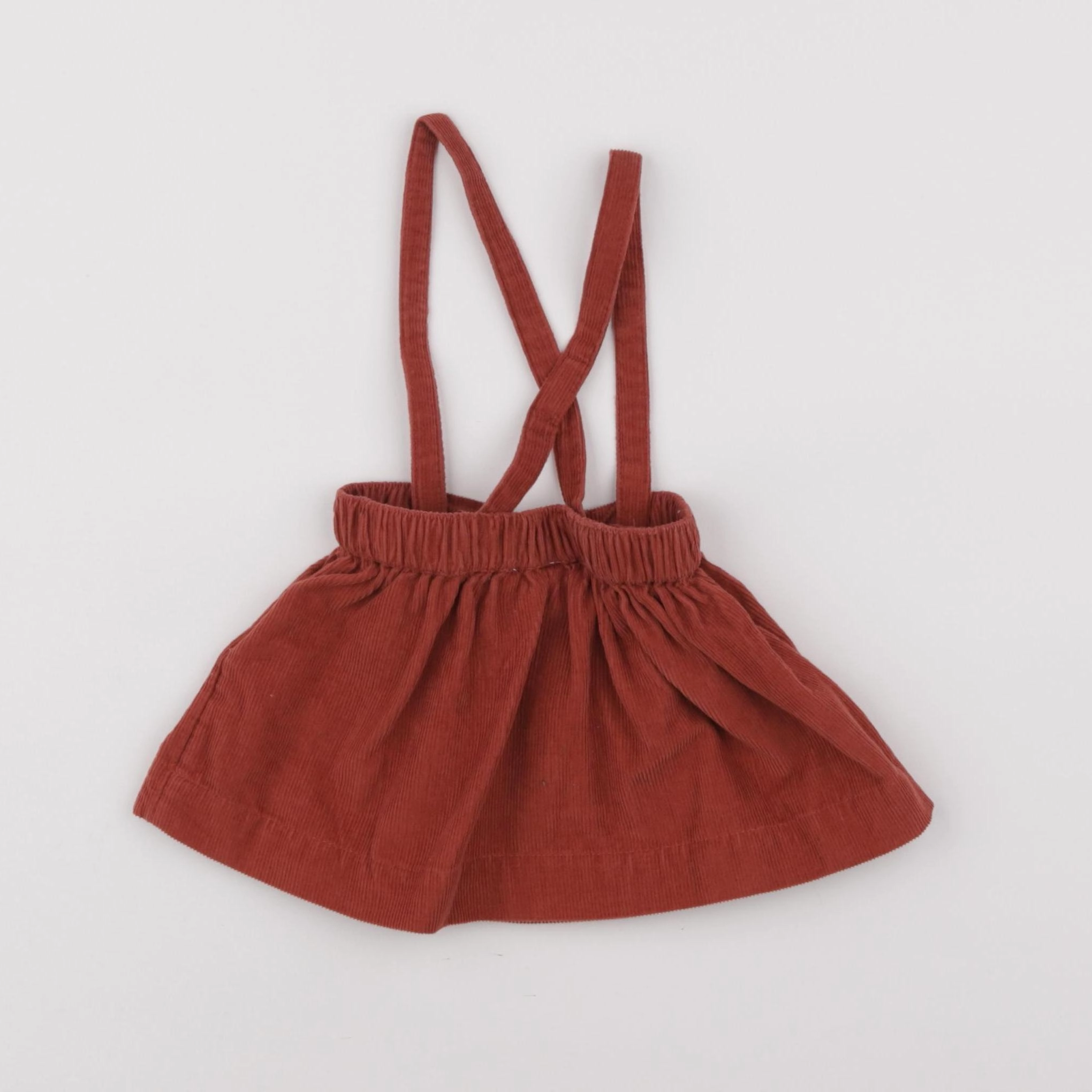 Vertbaudet - jupe marron - 6 mois