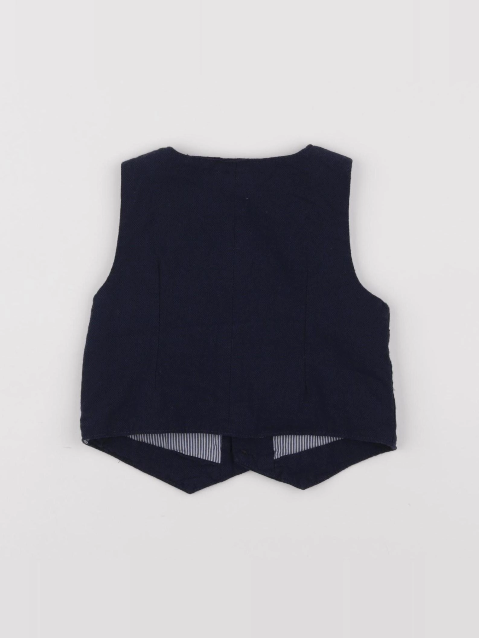 Vertbaudet - gilet bleu - 9 mois