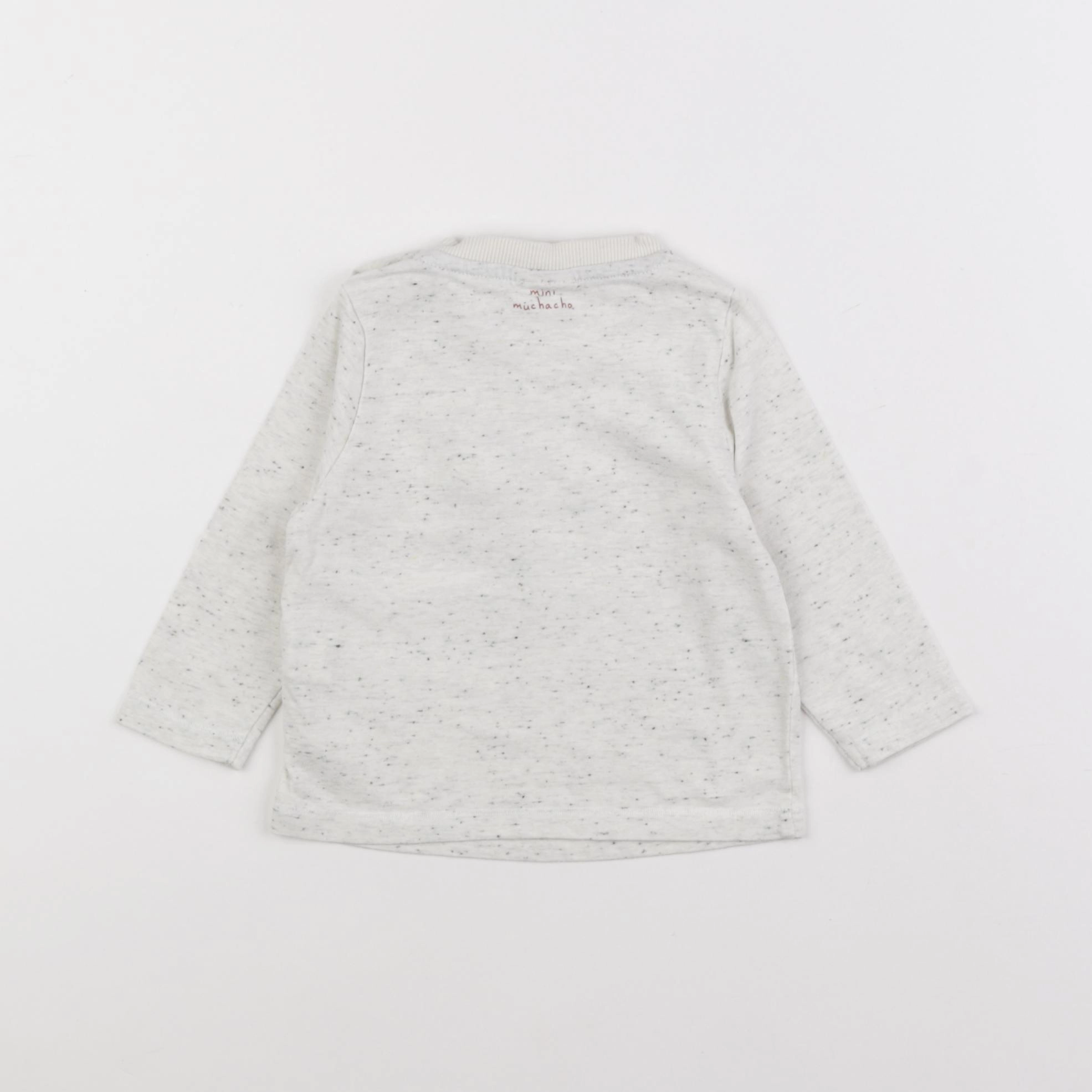 Tape à l'oeil - tee-shirt gris - 6 mois