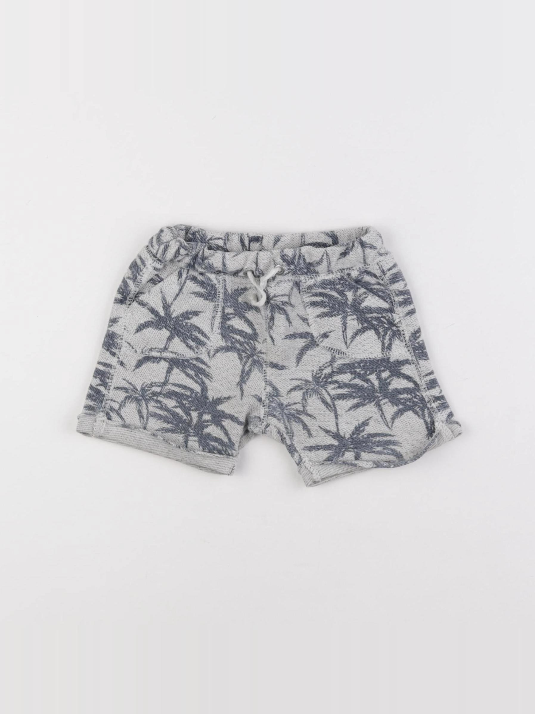 Tape à l'oeil - short gris, bleu - 12 mois
