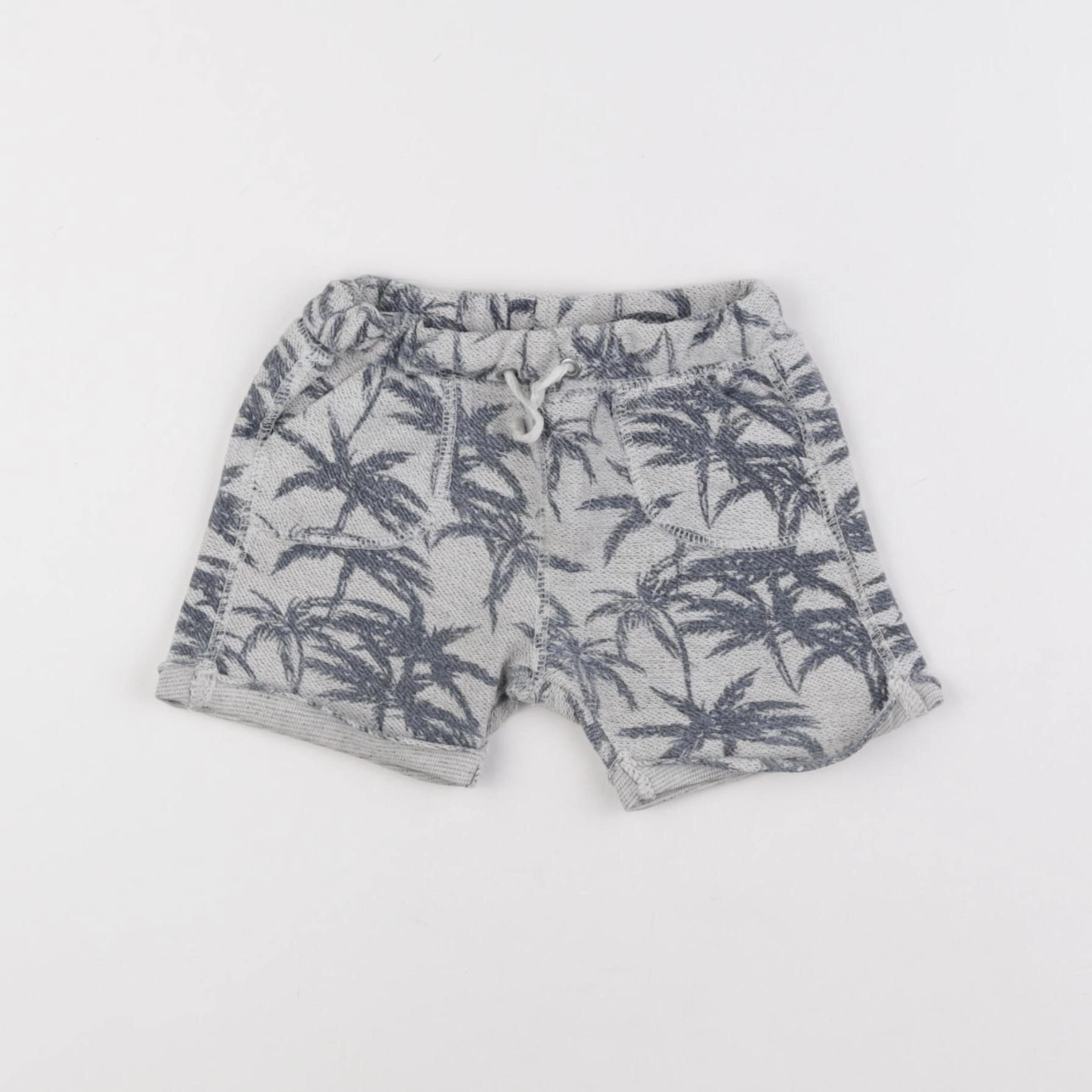 Tape à l'oeil - short gris, bleu - 12 mois