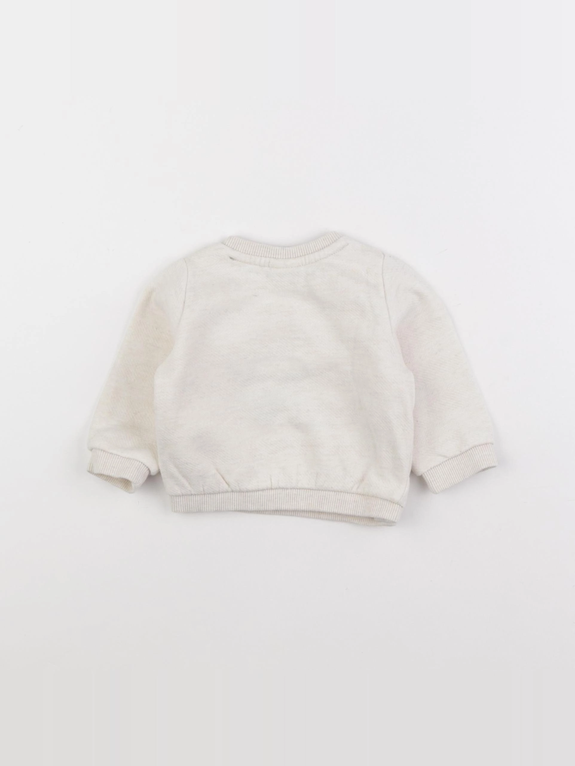 Tape à l'oeil - sweat beige - 6 mois