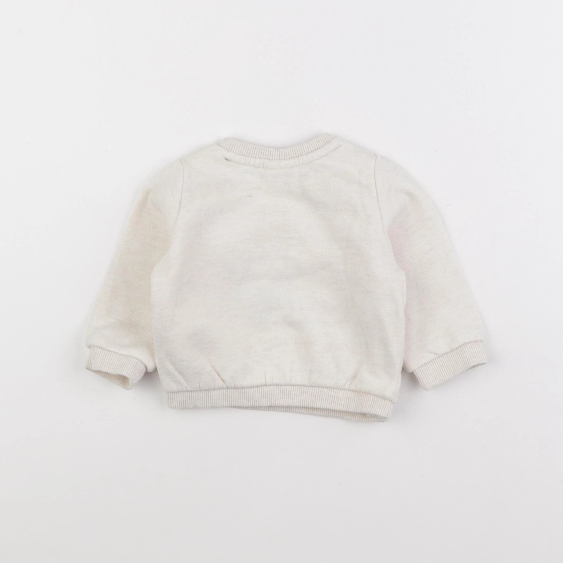 Tape à l'oeil - sweat beige - 6 mois