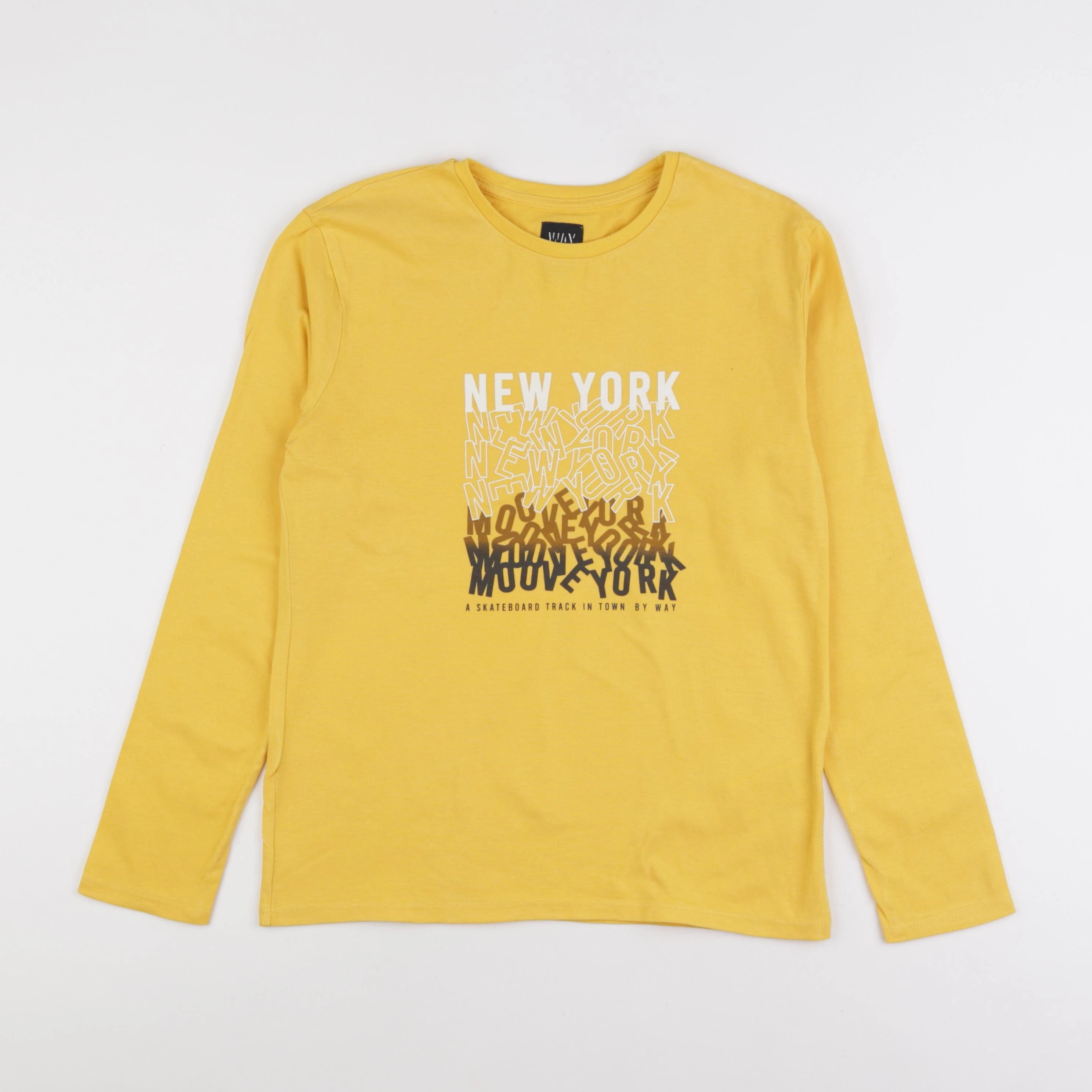 IKKS - tee-shirt jaune - 12 ans
