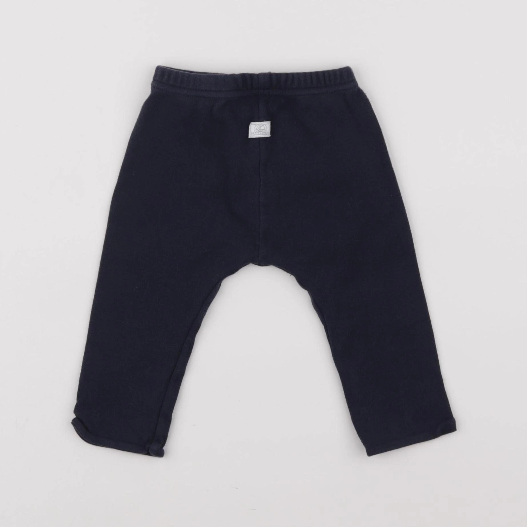 Petit Bateau - sarouel bleu - 6 mois