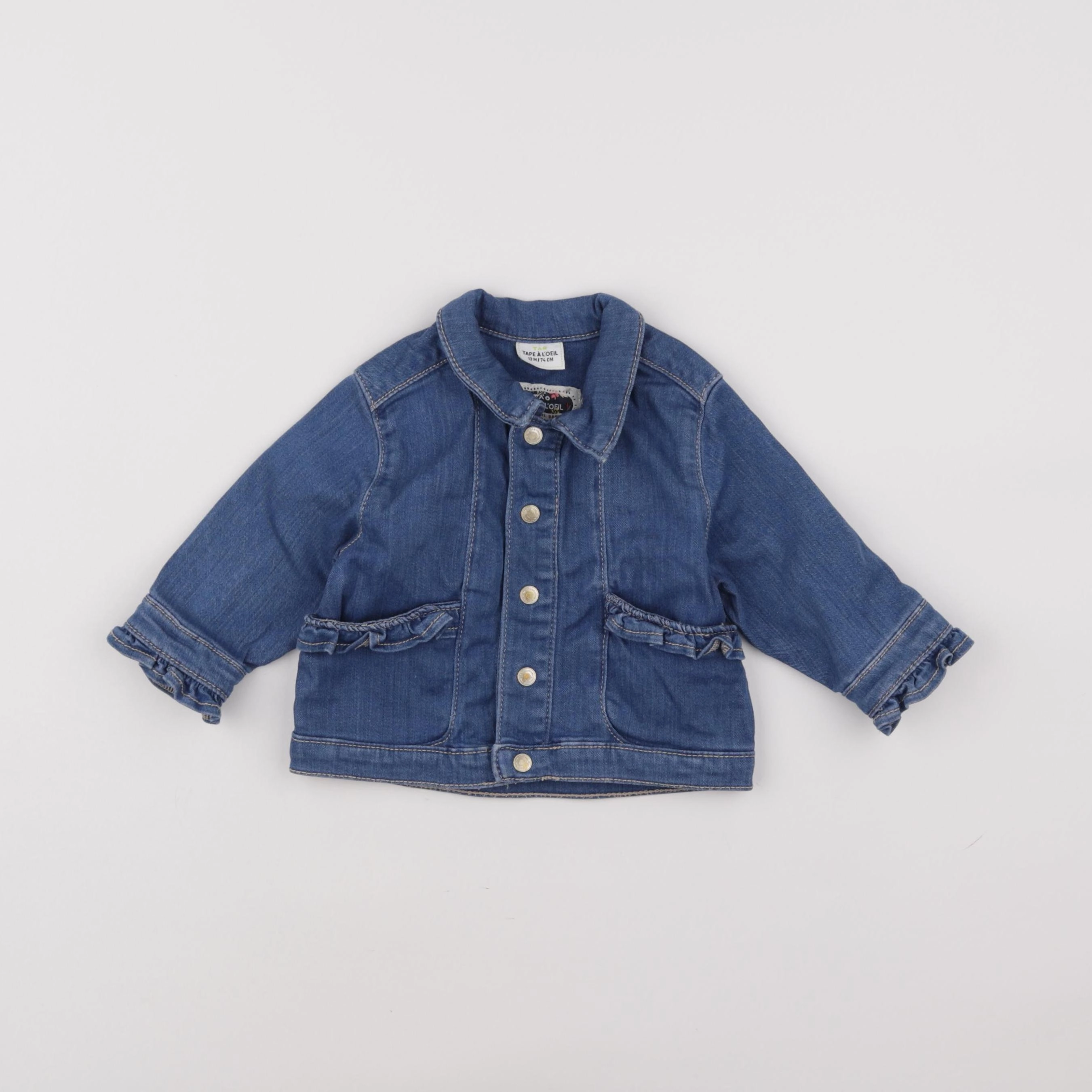 Tape à l'oeil - veste bleu - 12 mois