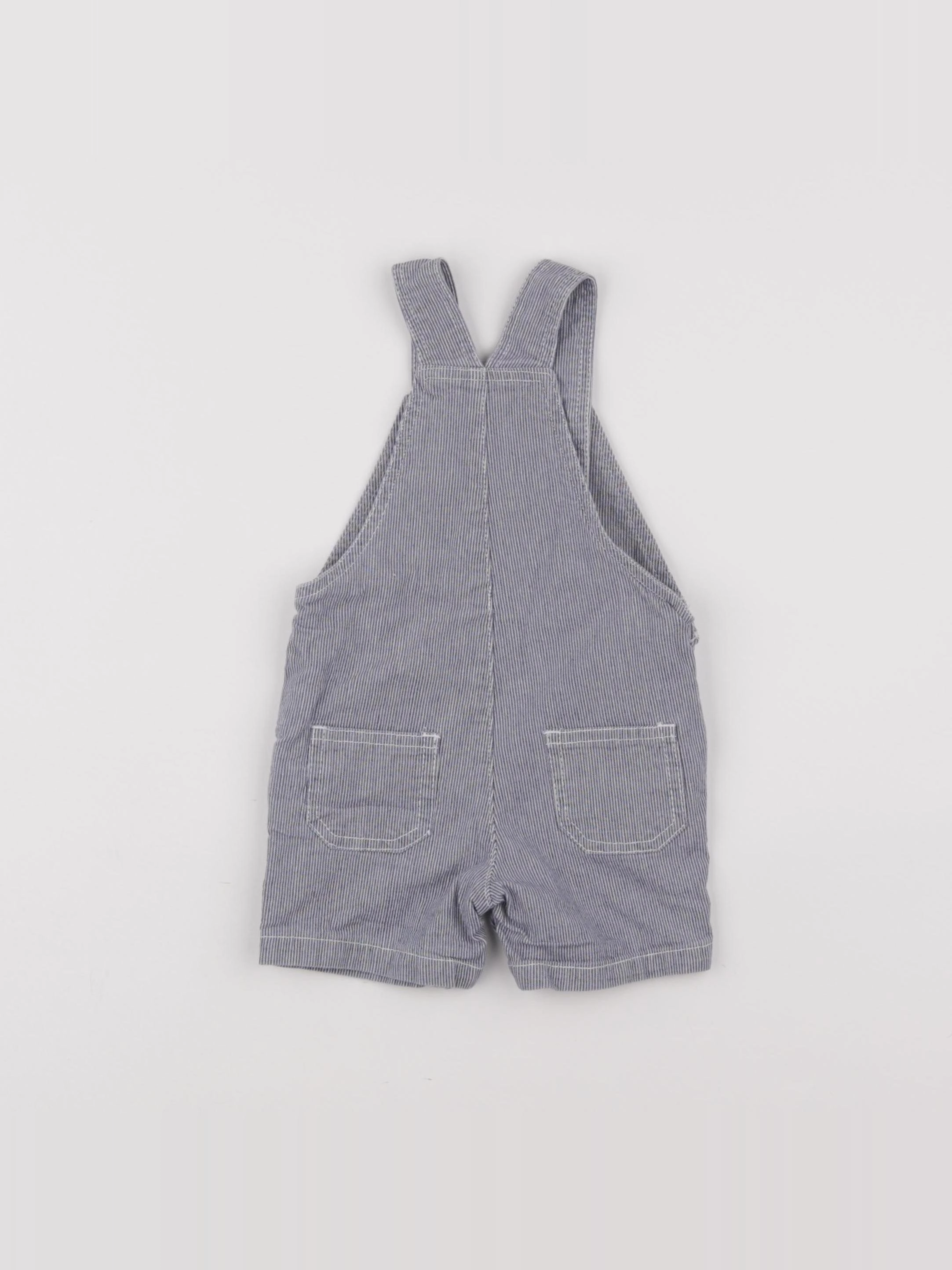 Boutchou - salopette bleu - 6 mois